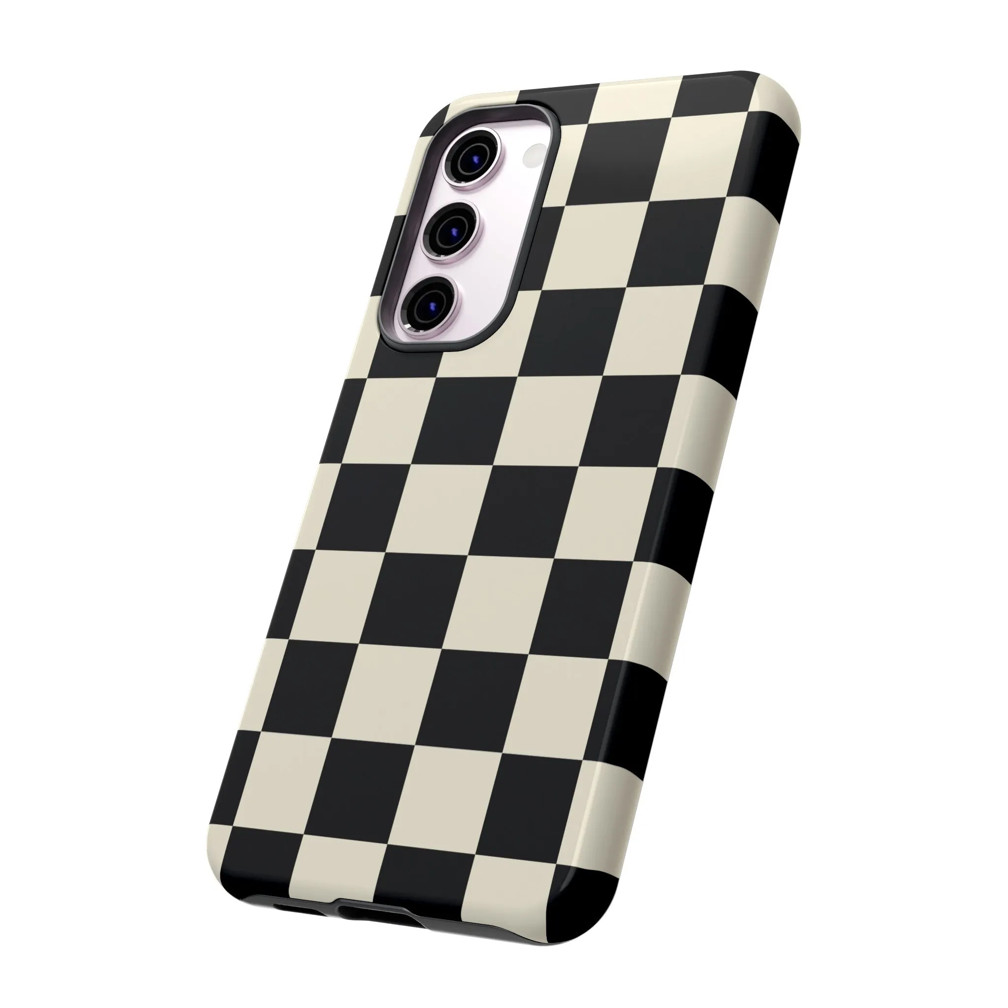 Checkered Blend | Black & White Case