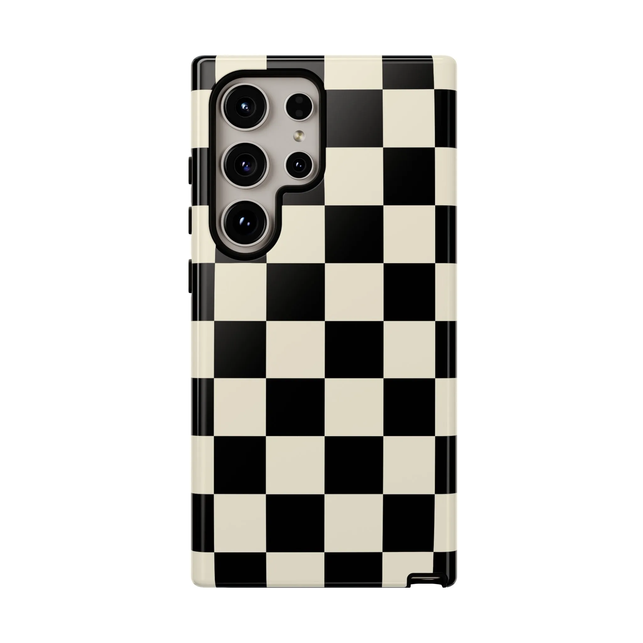 Checkered Blend | Black & White Case