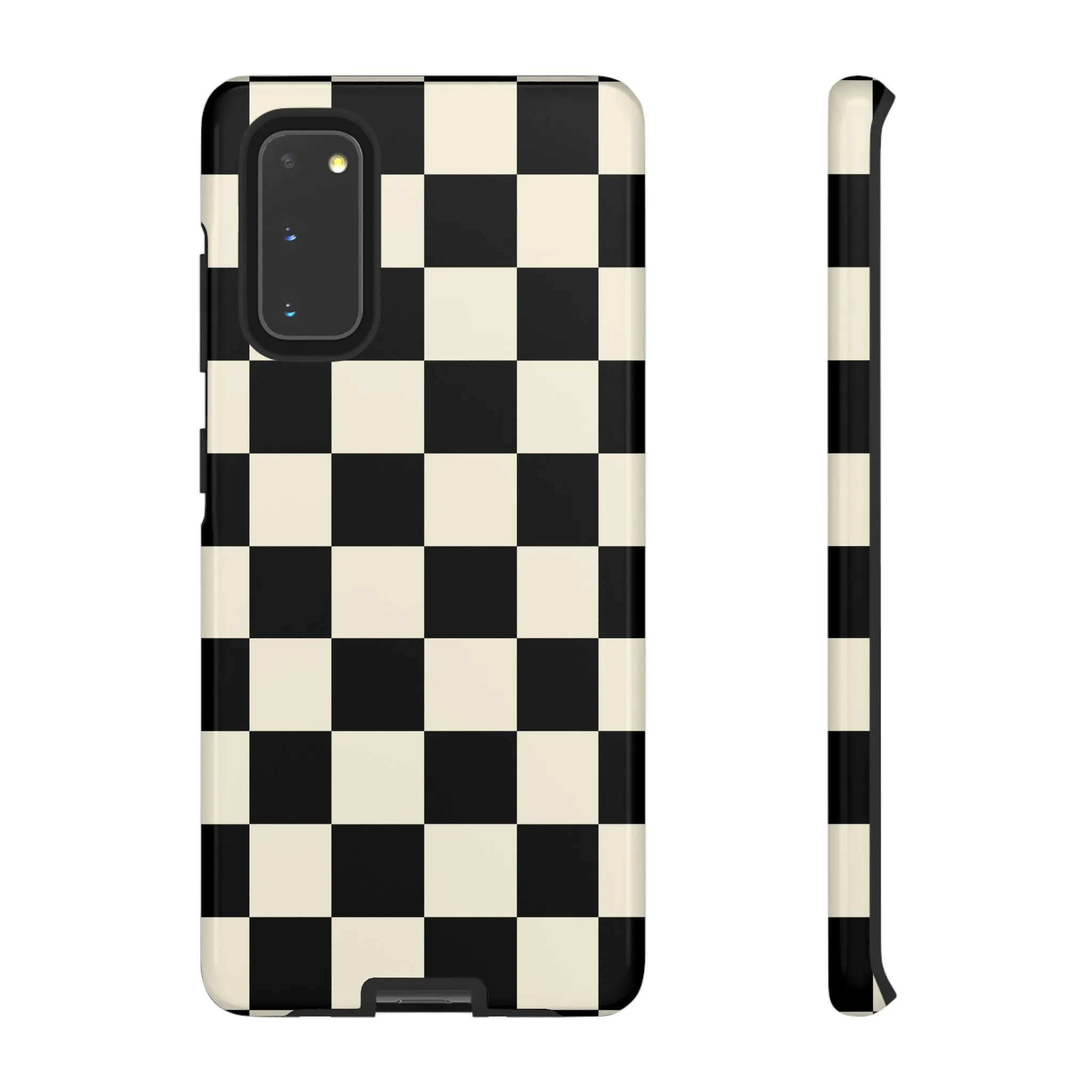 Checkered Blend | Black & White Case