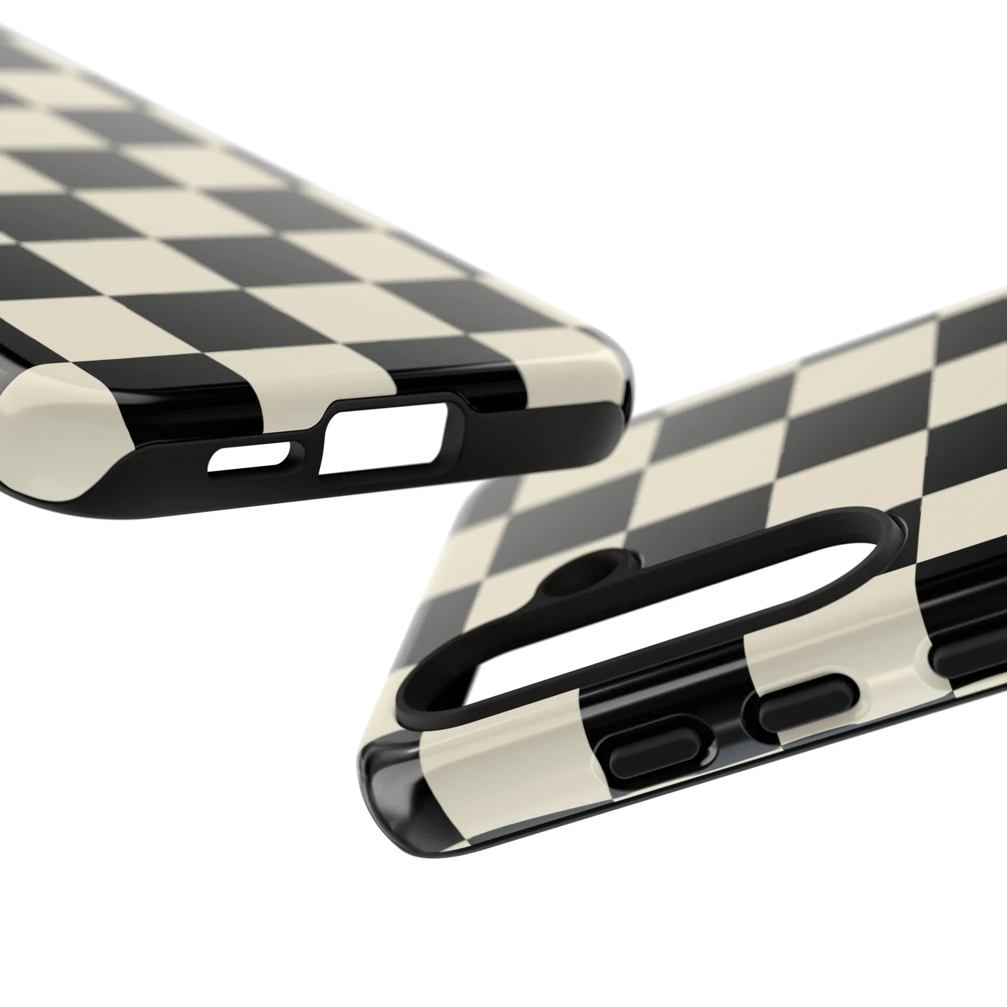 Checkered Blend | Black & White Case