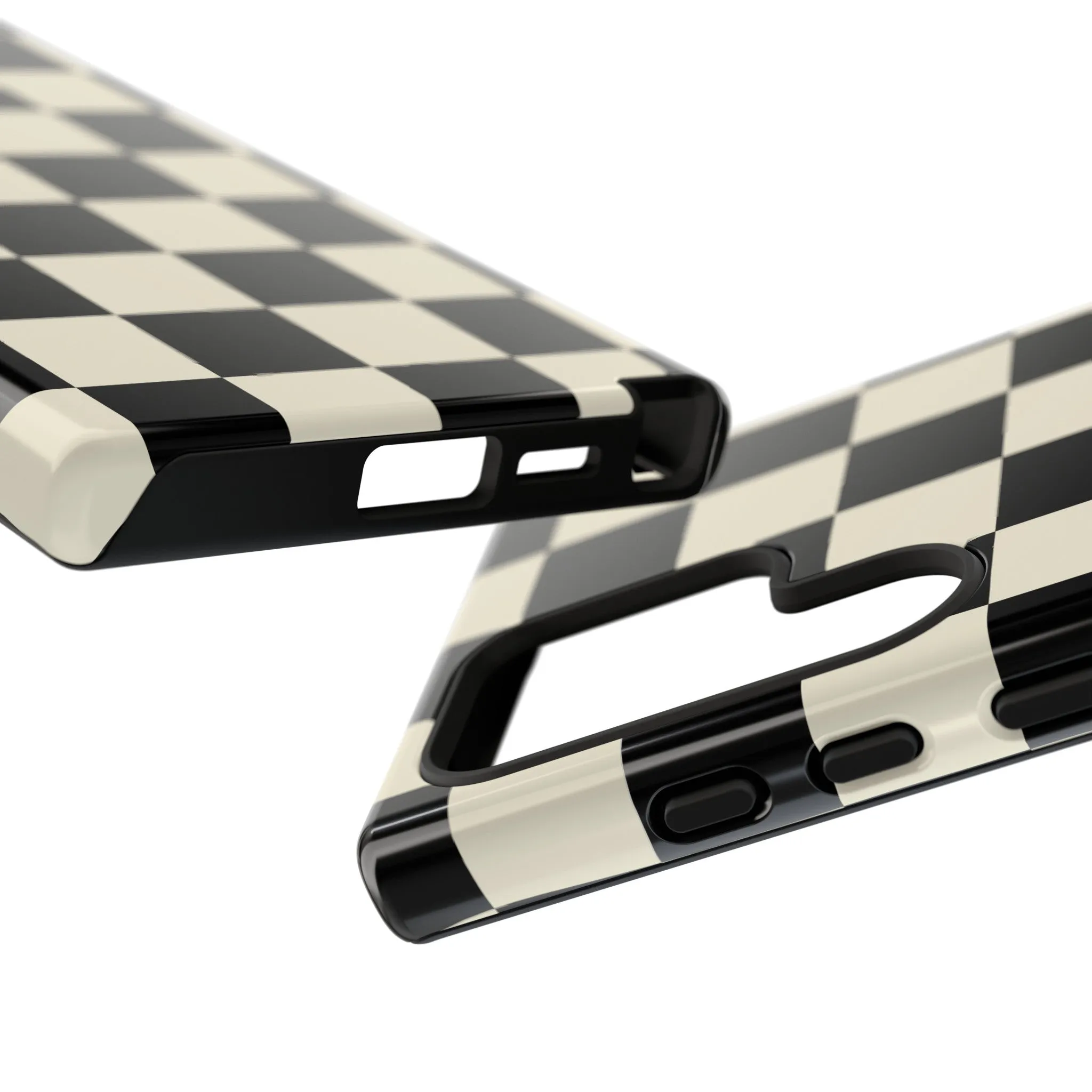 Checkered Blend | Black & White Case