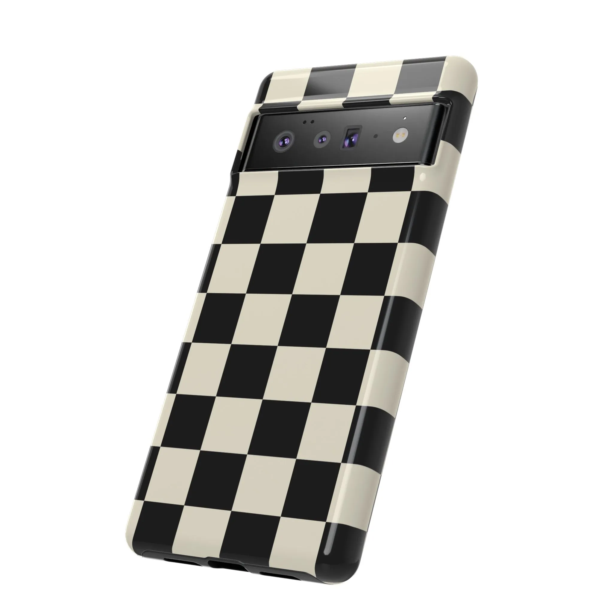 Checkered Blend | Black & White Case