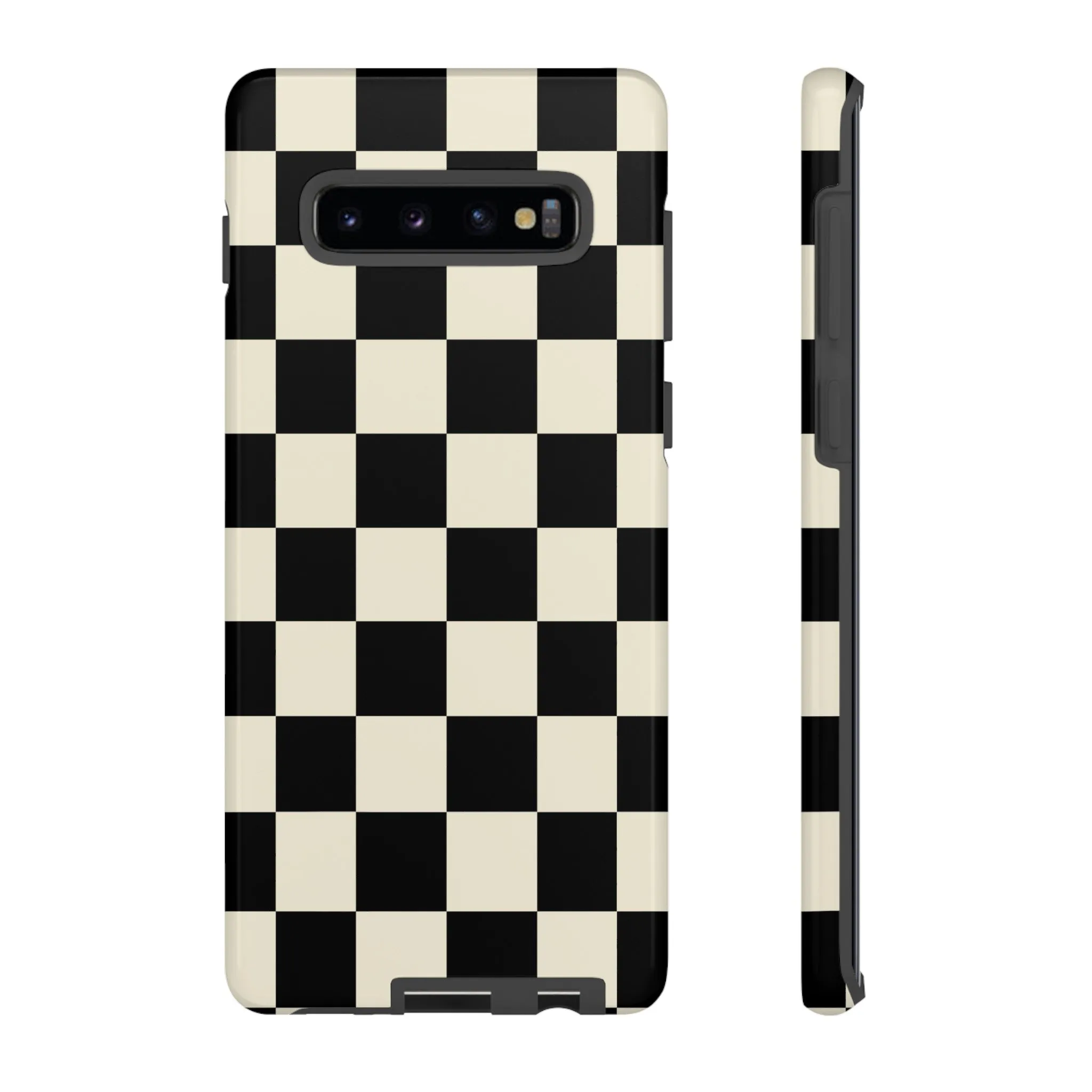 Checkered Blend | Black & White Case