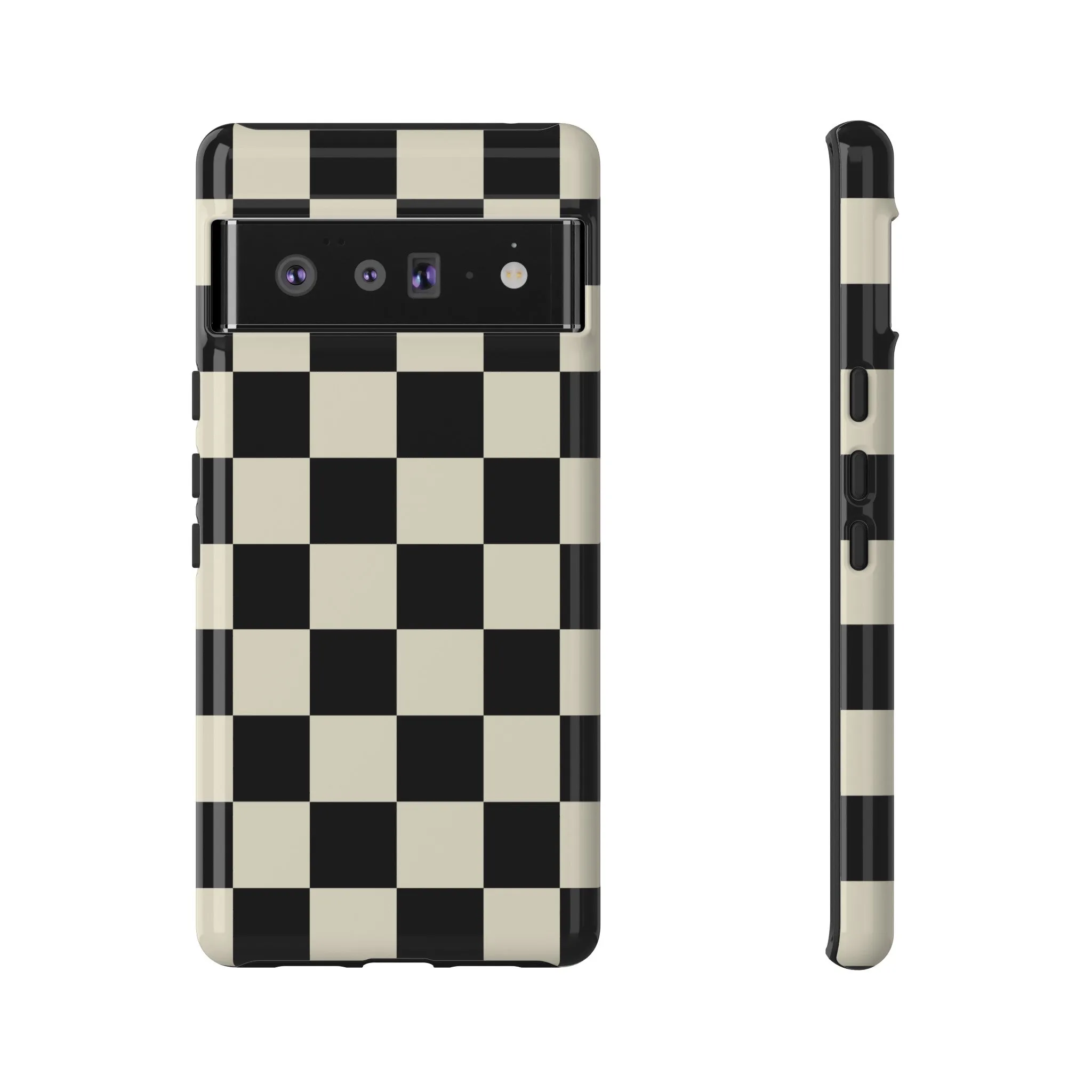 Checkered Blend | Black & White Case