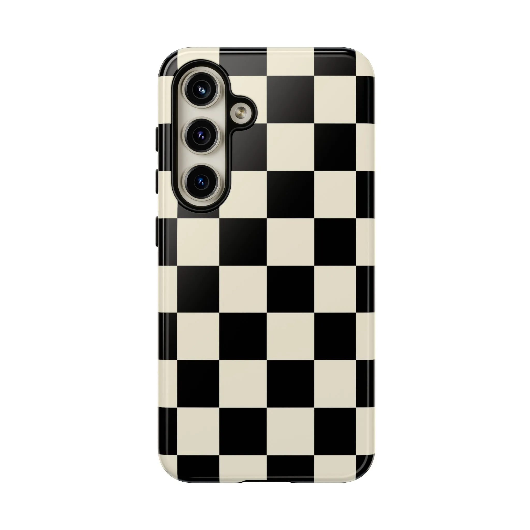 Checkered Blend | Black & White Case