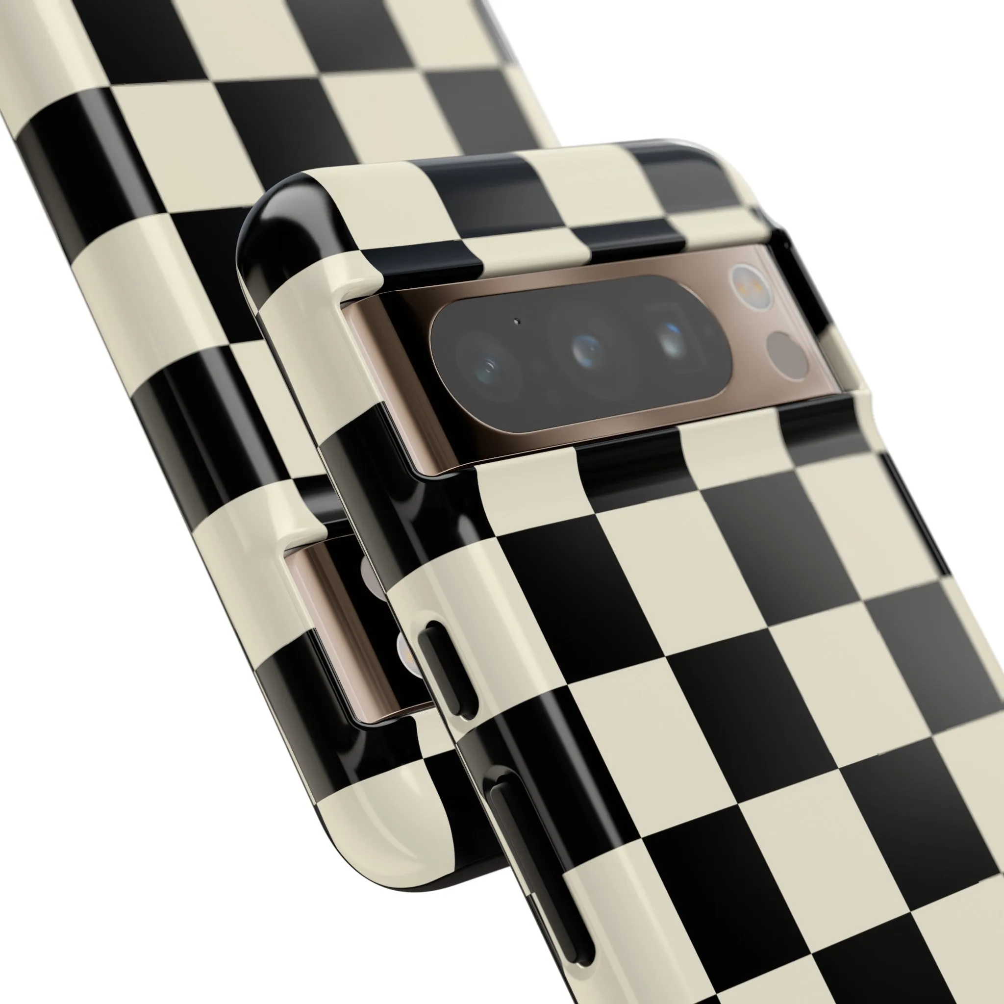 Checkered Blend | Black & White Case