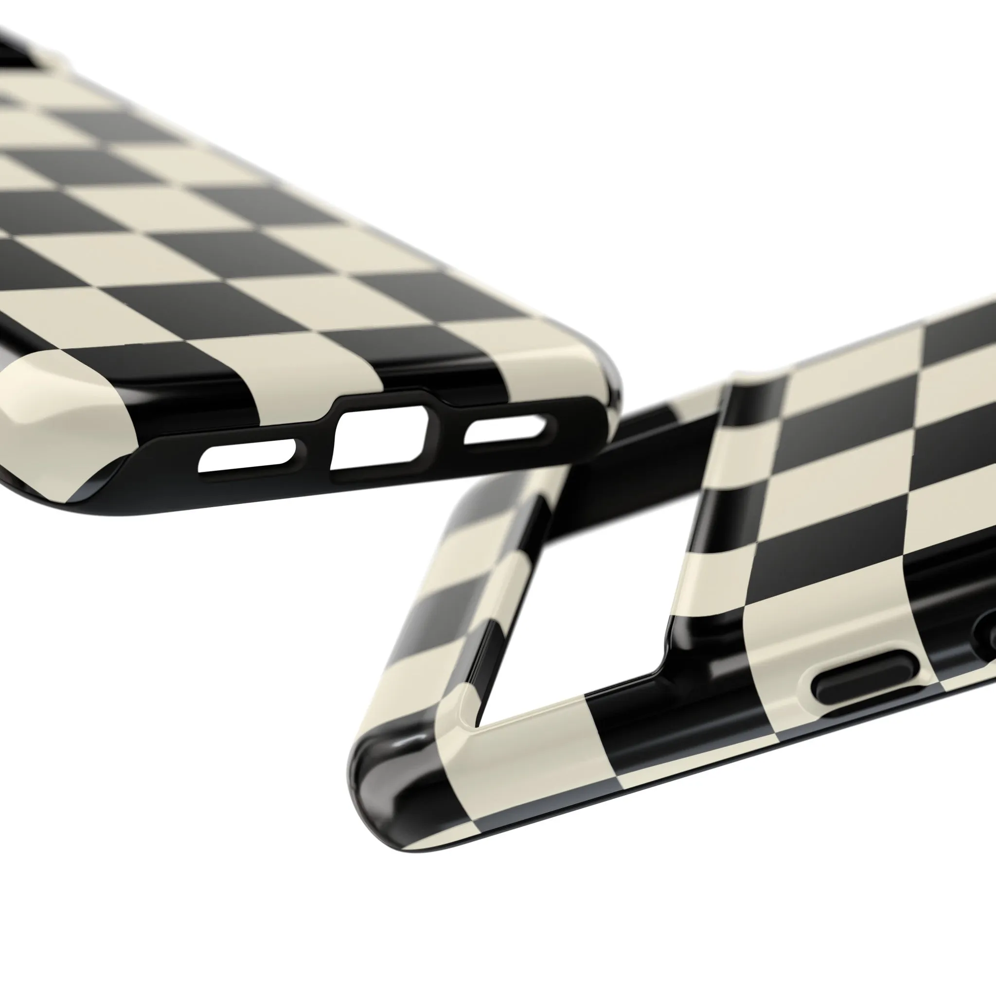 Checkered Blend | Black & White Case
