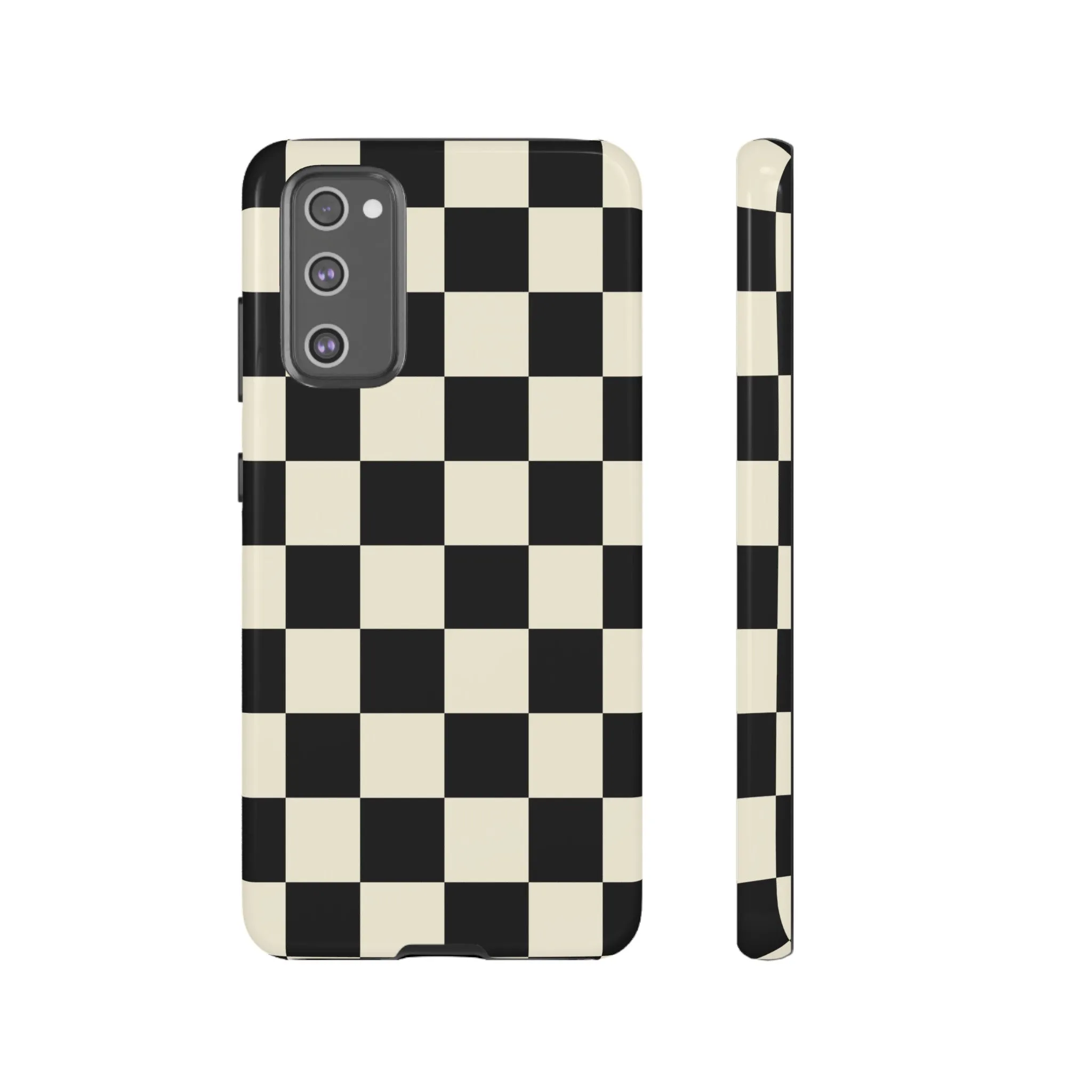 Checkered Blend | Black & White Case