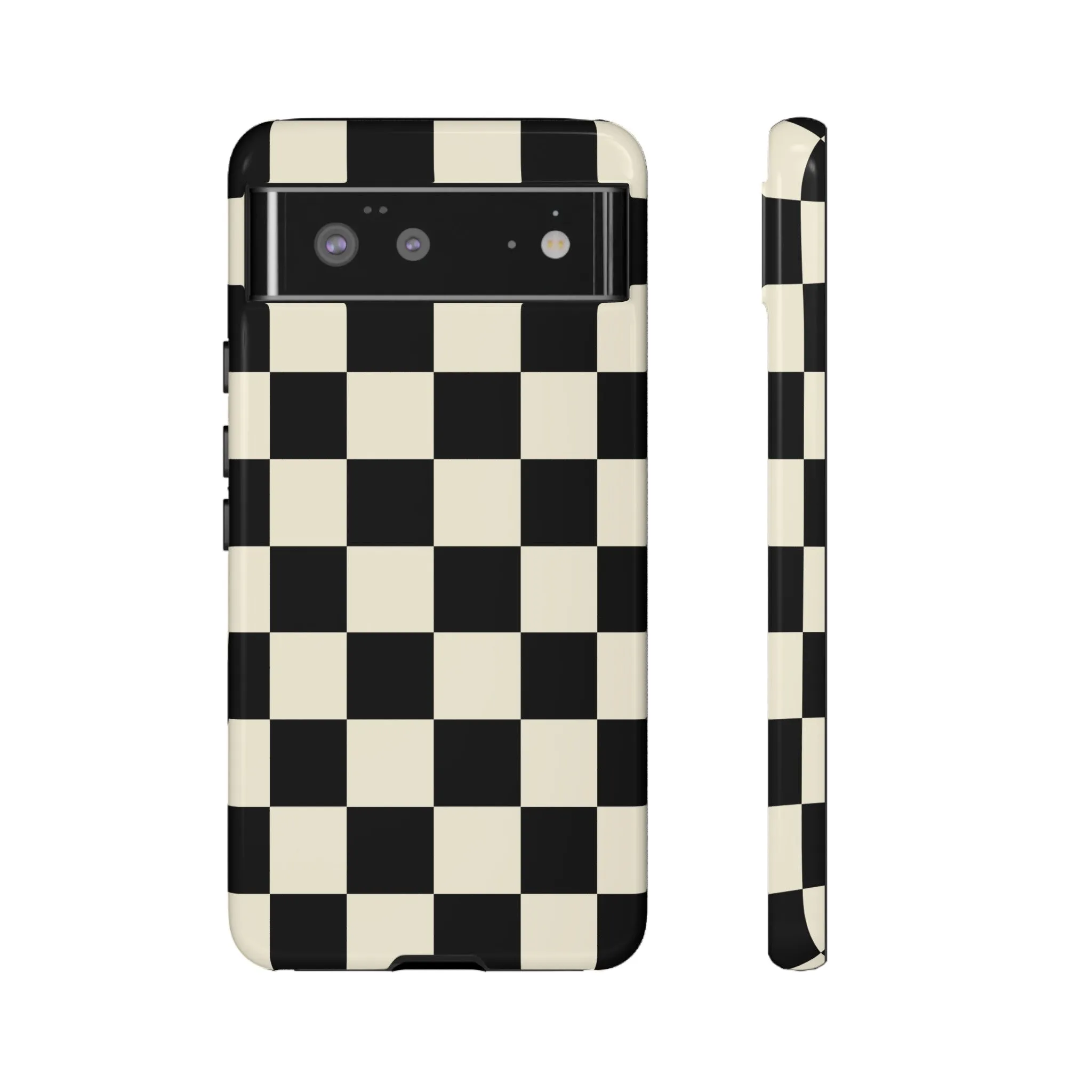 Checkered Blend | Black & White Case