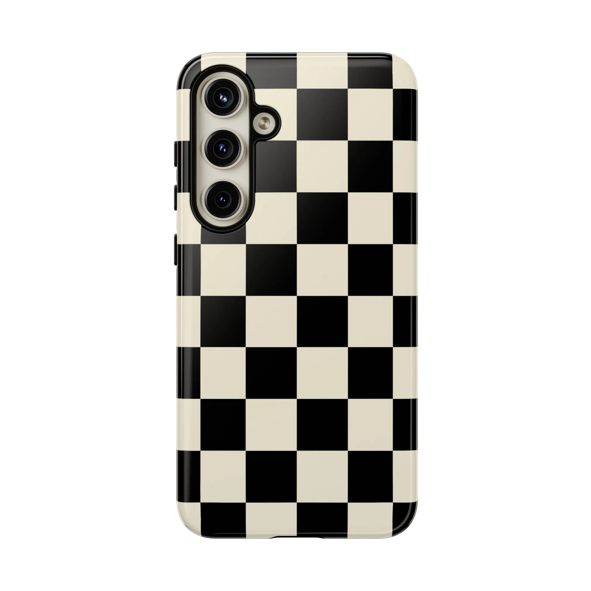 Checkered Blend | Black & White Case