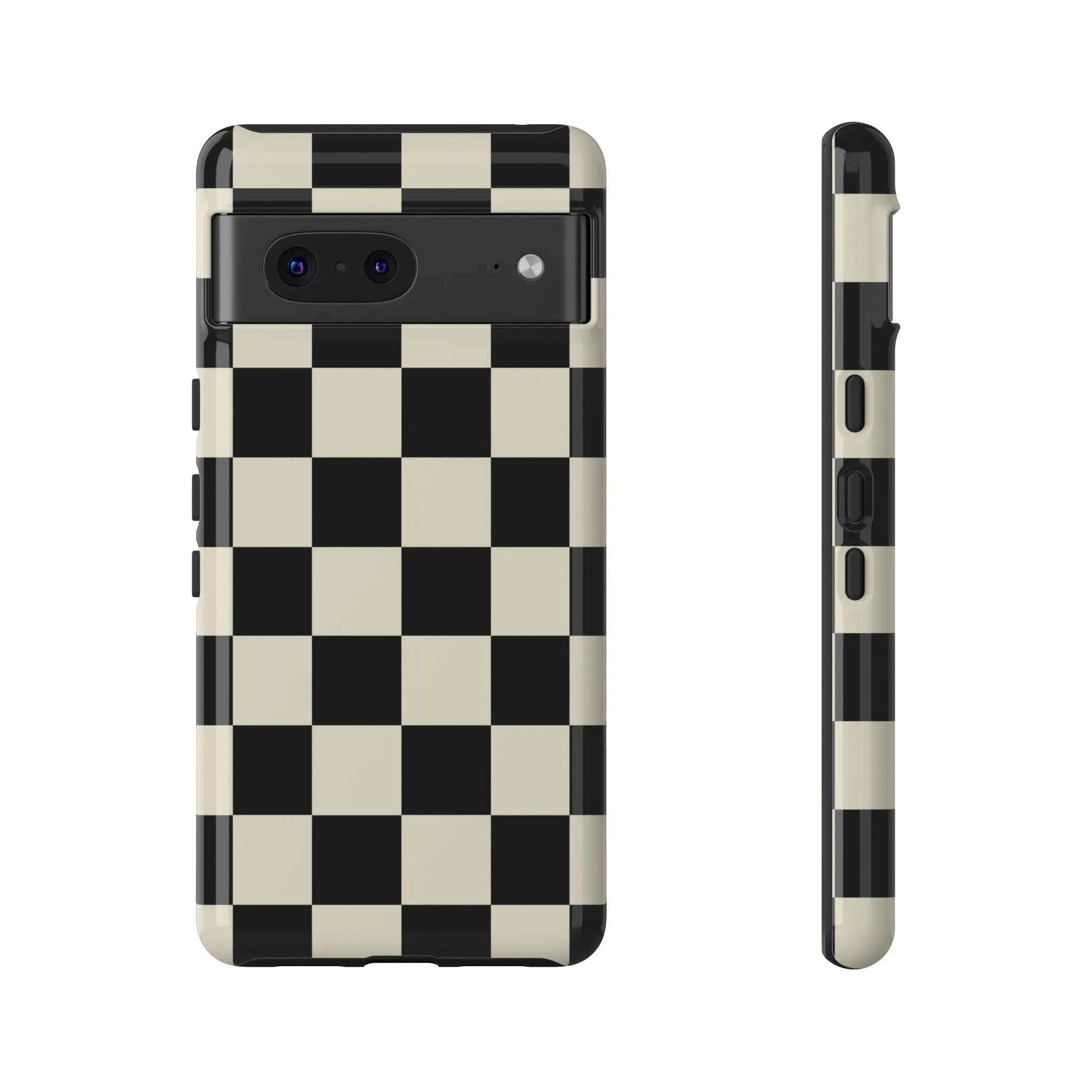 Checkered Blend | Black & White Case