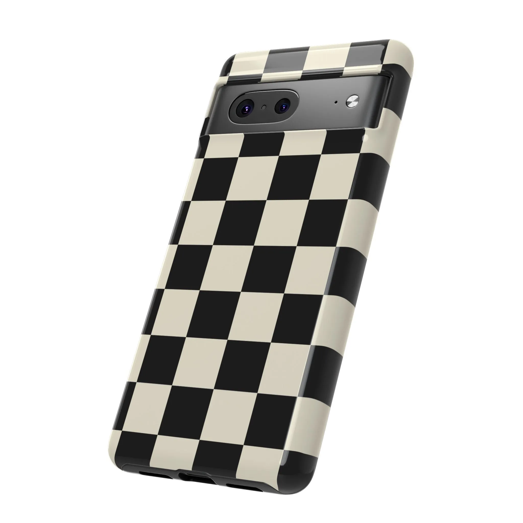 Checkered Blend | Black & White Case