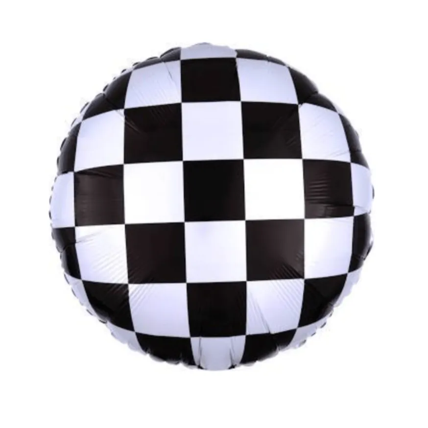Checkered Flag Balloon