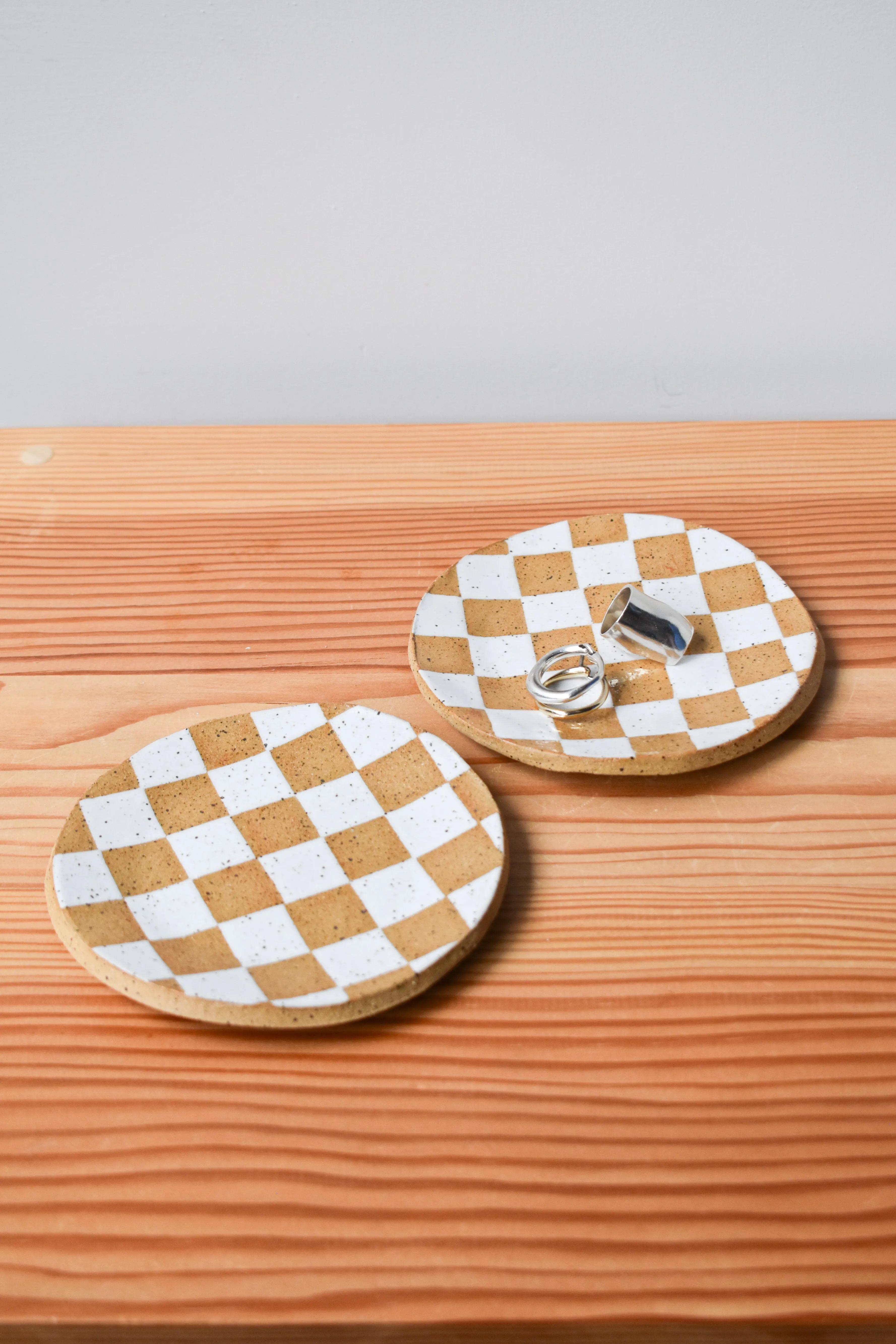 Checkered Slab Dish