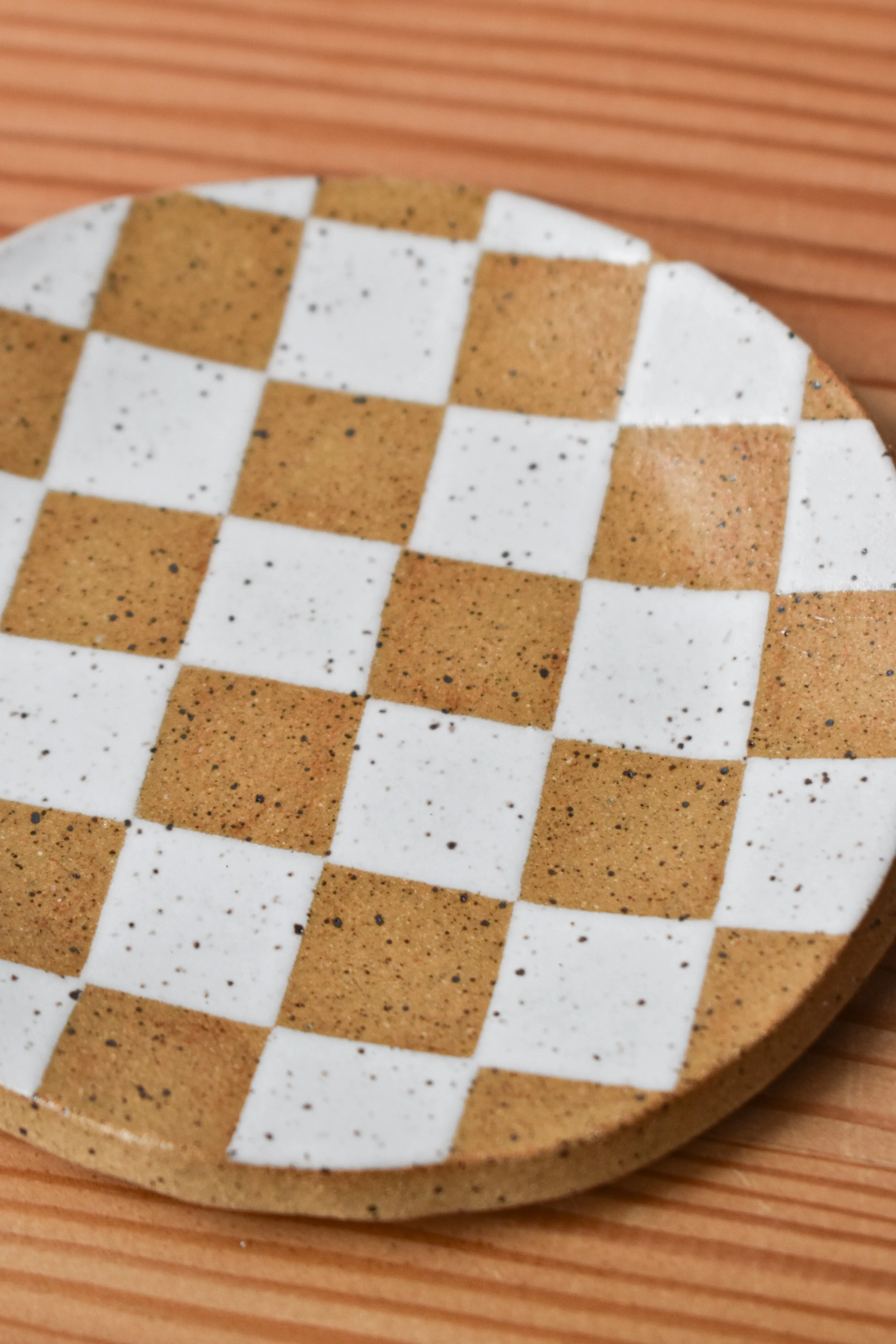 Checkered Slab Dish