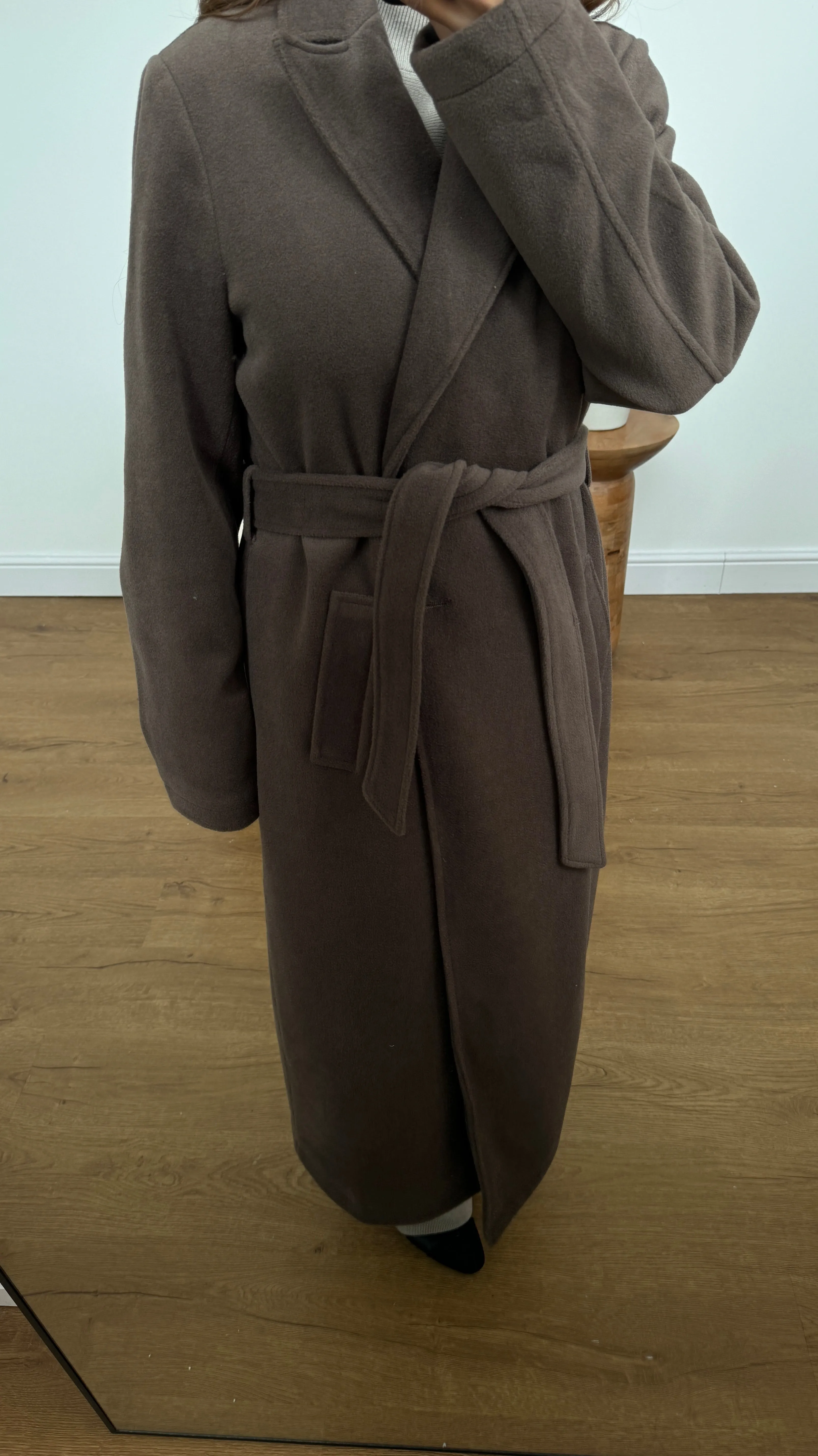chiara coat in coco