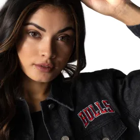Chicago Bulls Patch Denim Jacket