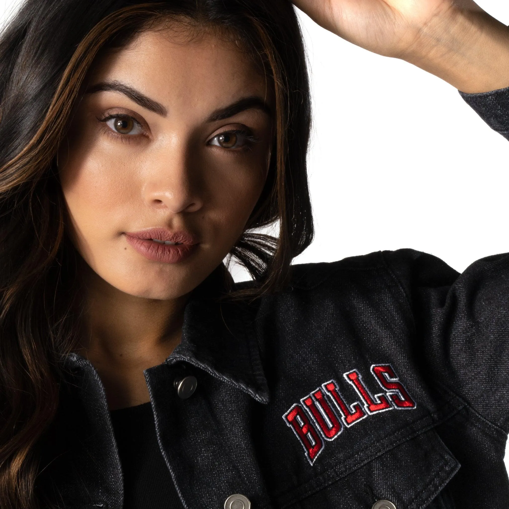 Chicago Bulls Patch Denim Jacket