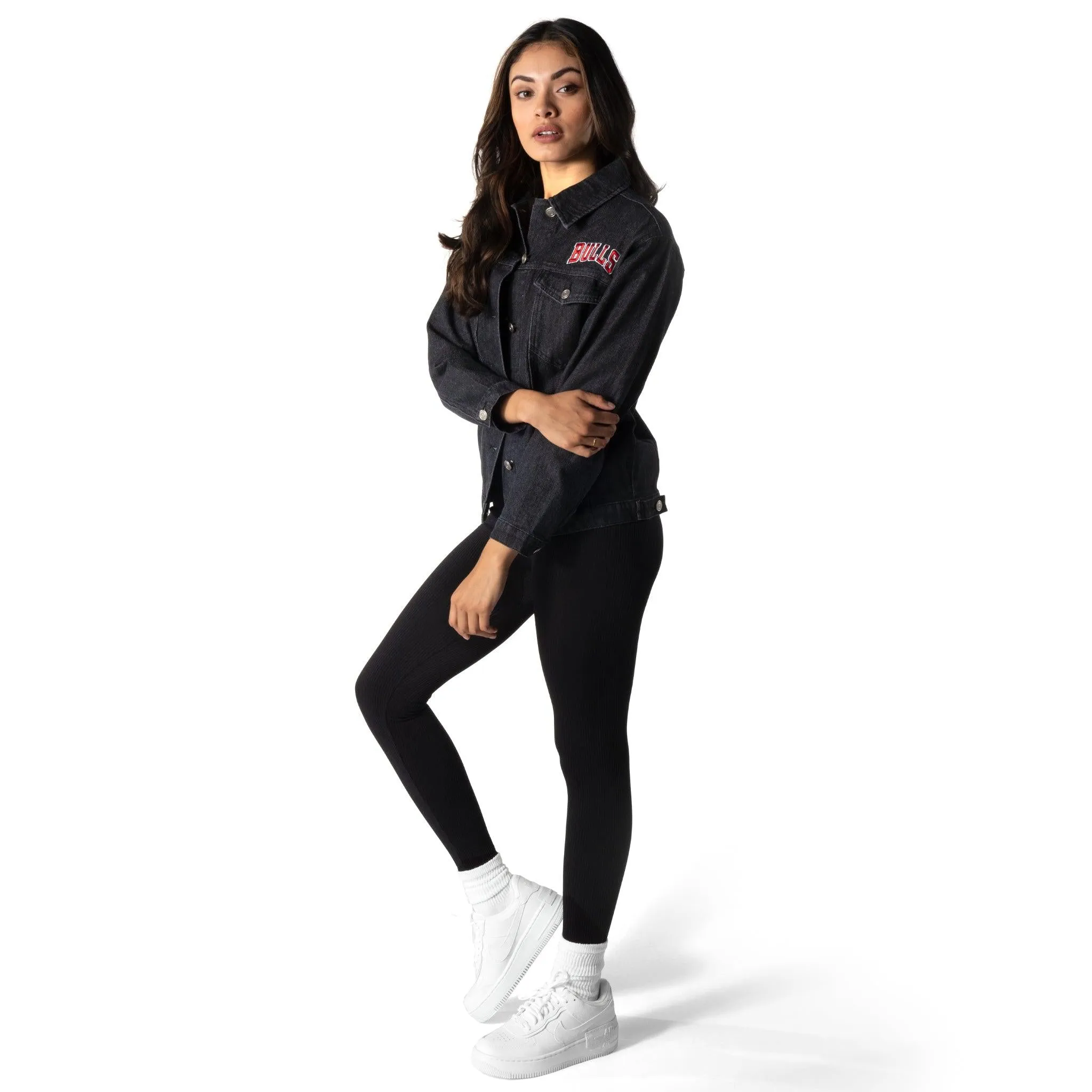 Chicago Bulls Patch Denim Jacket
