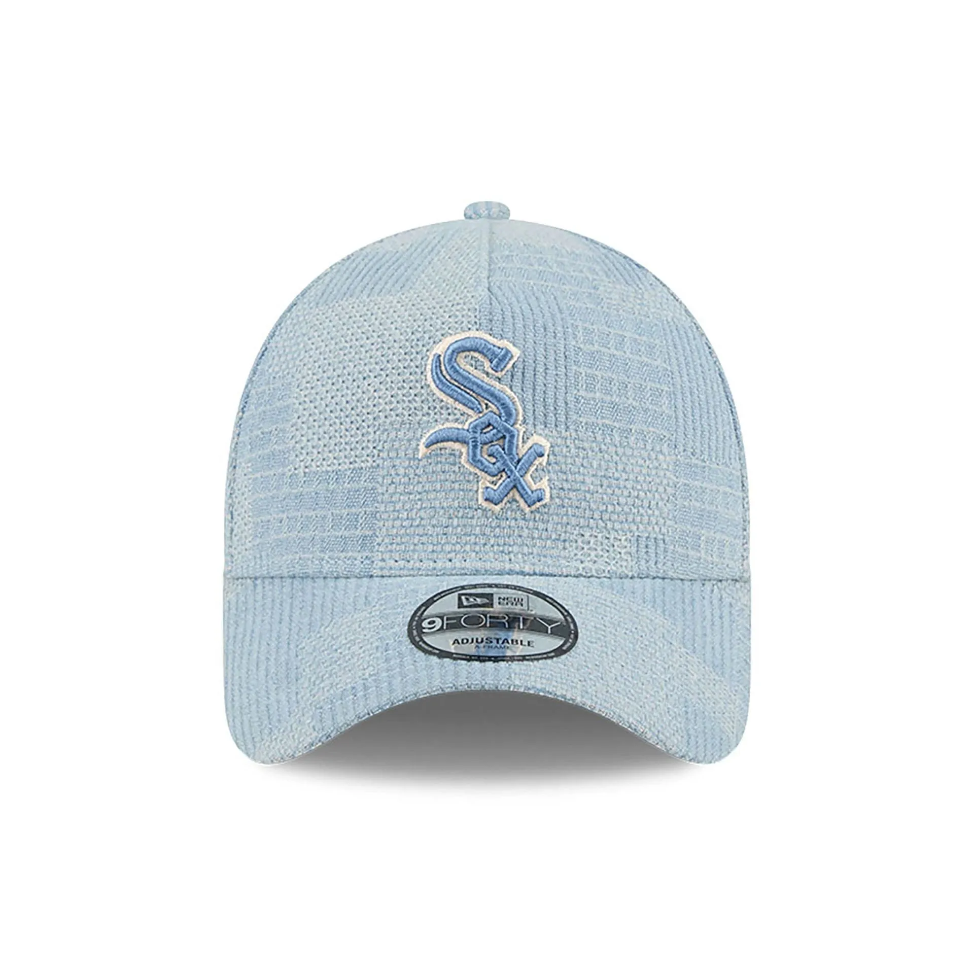 Chicago White Sox Logo Essentials Open Blue 9FORTY A-Frame Adjustable Cap