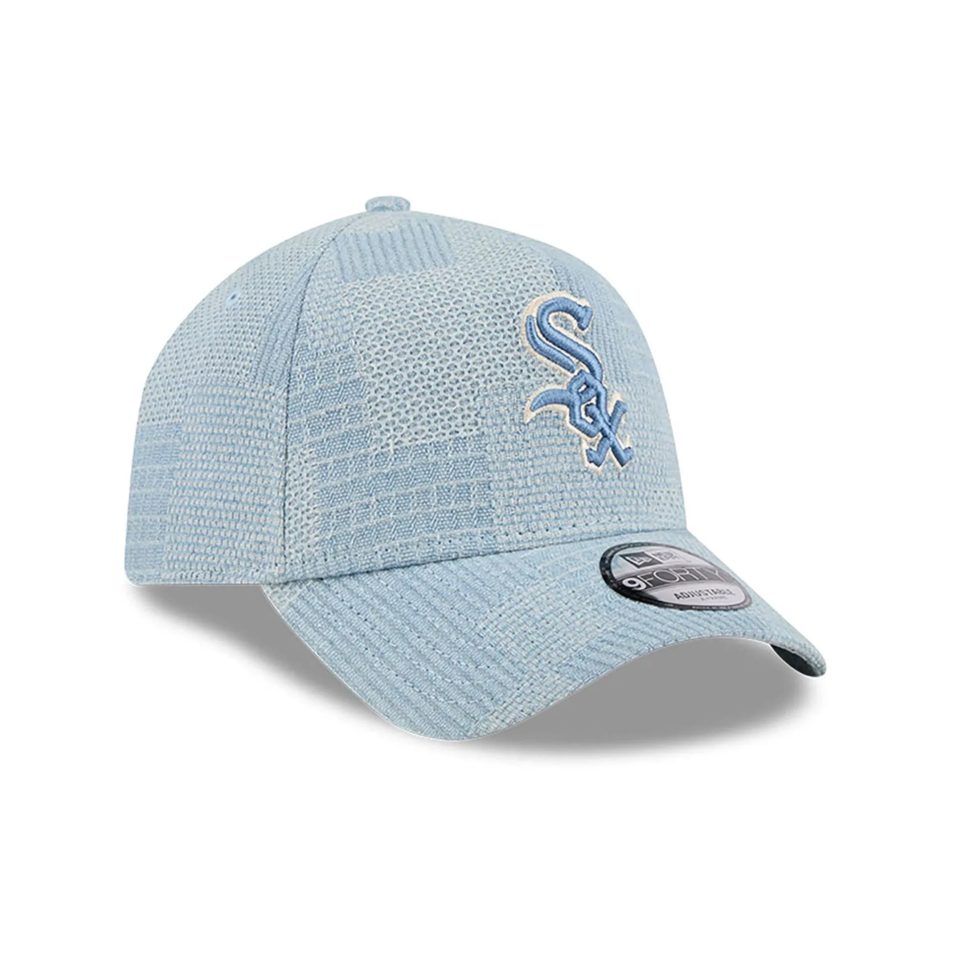Chicago White Sox Logo Essentials Open Blue 9FORTY A-Frame Adjustable Cap