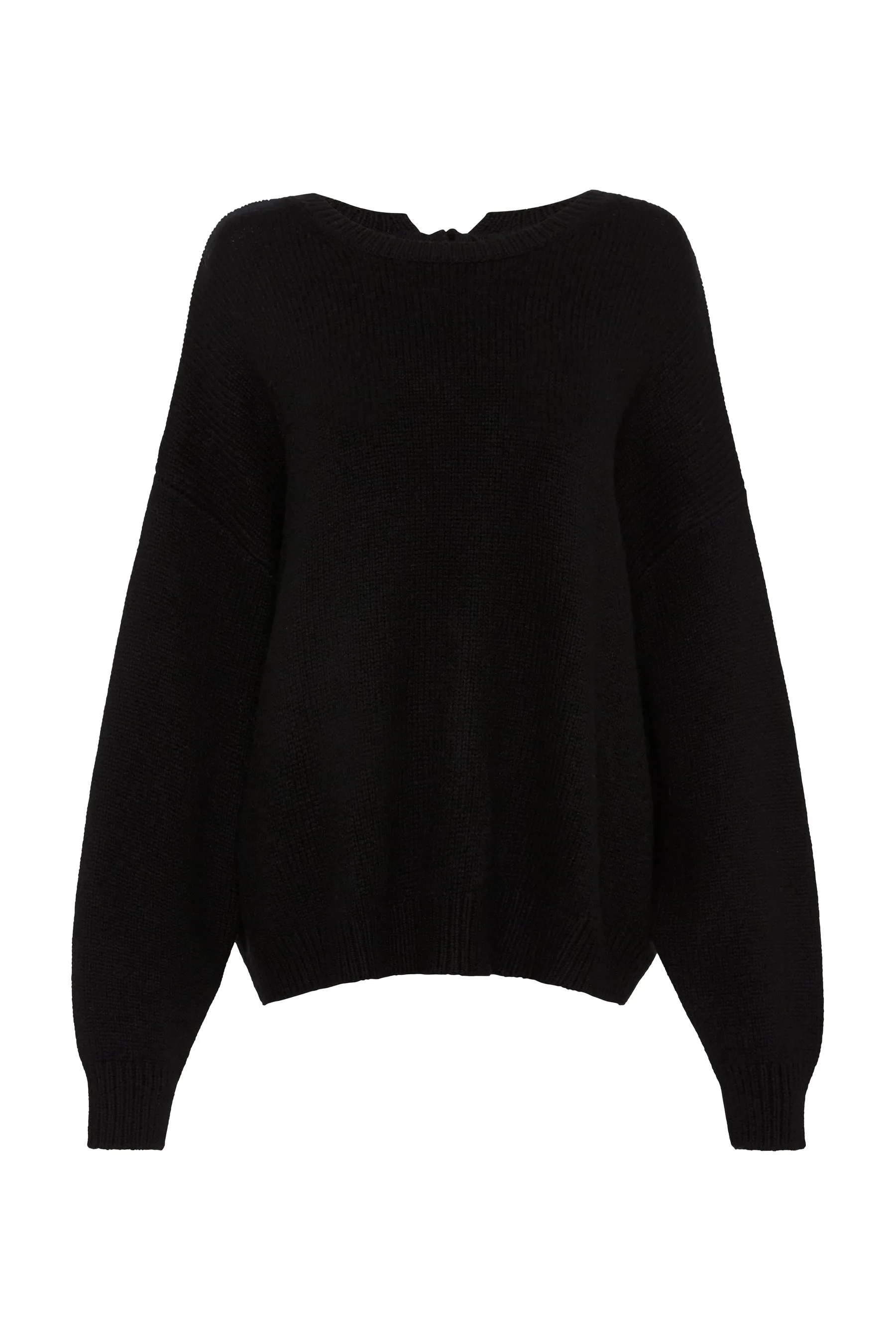 chunky open back knit