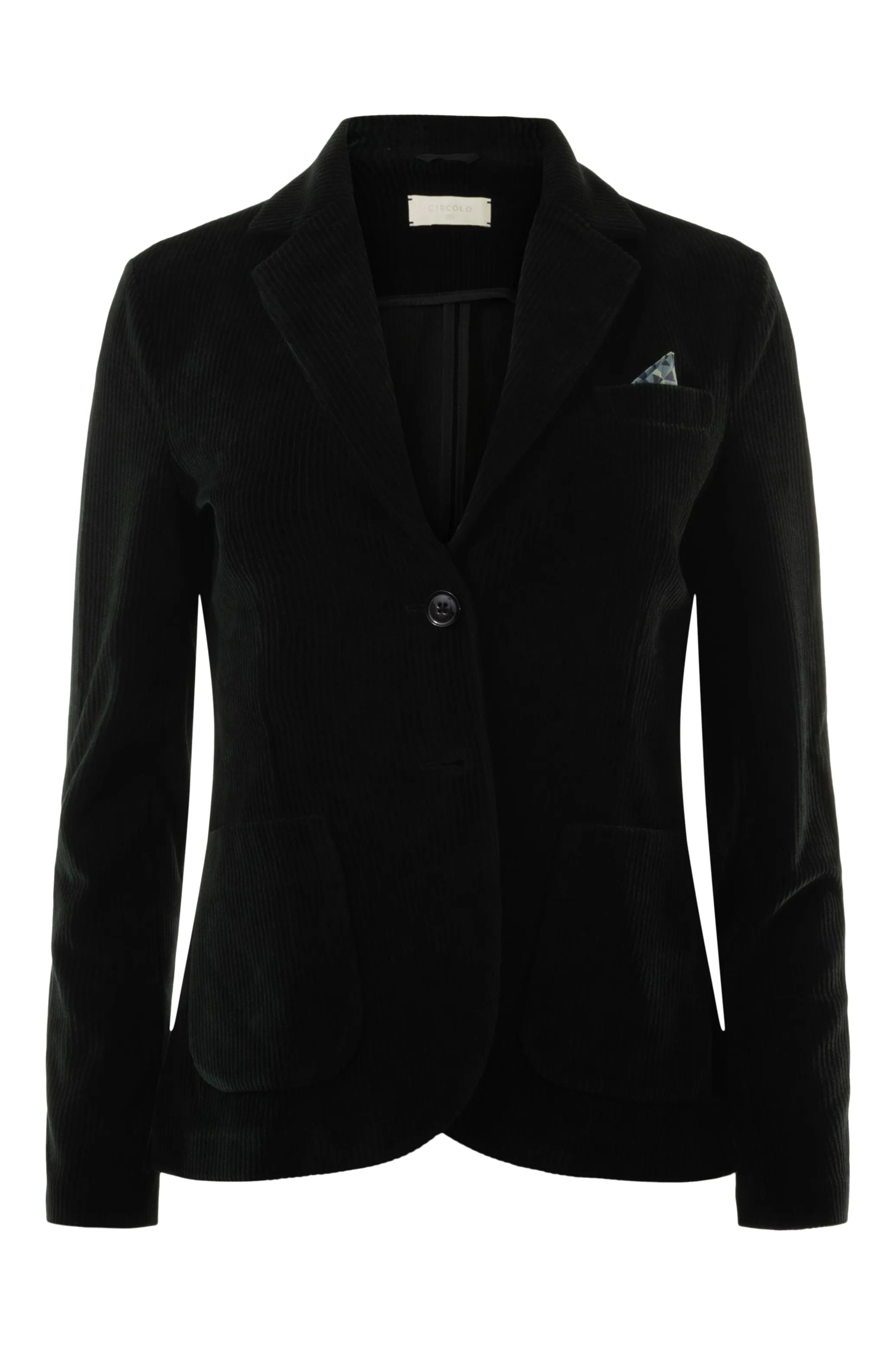 Circolo 1901 Circolo Slim Fit Blazer in Nero