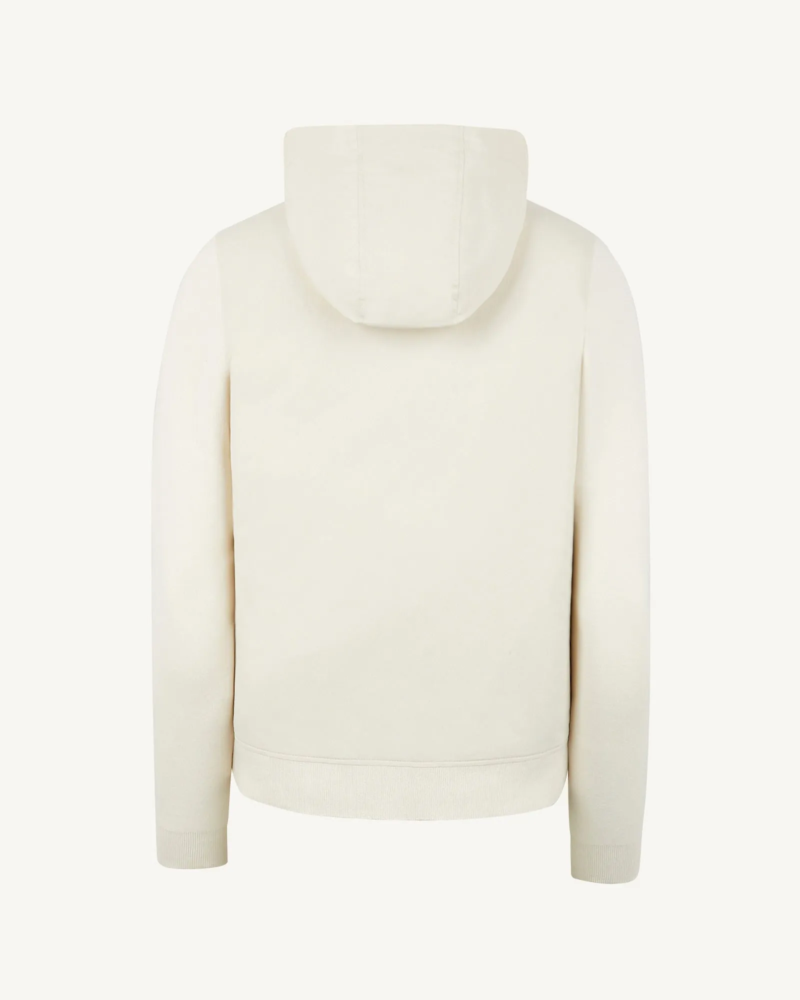 Clay Bardenas bi-fabric hooded jacket