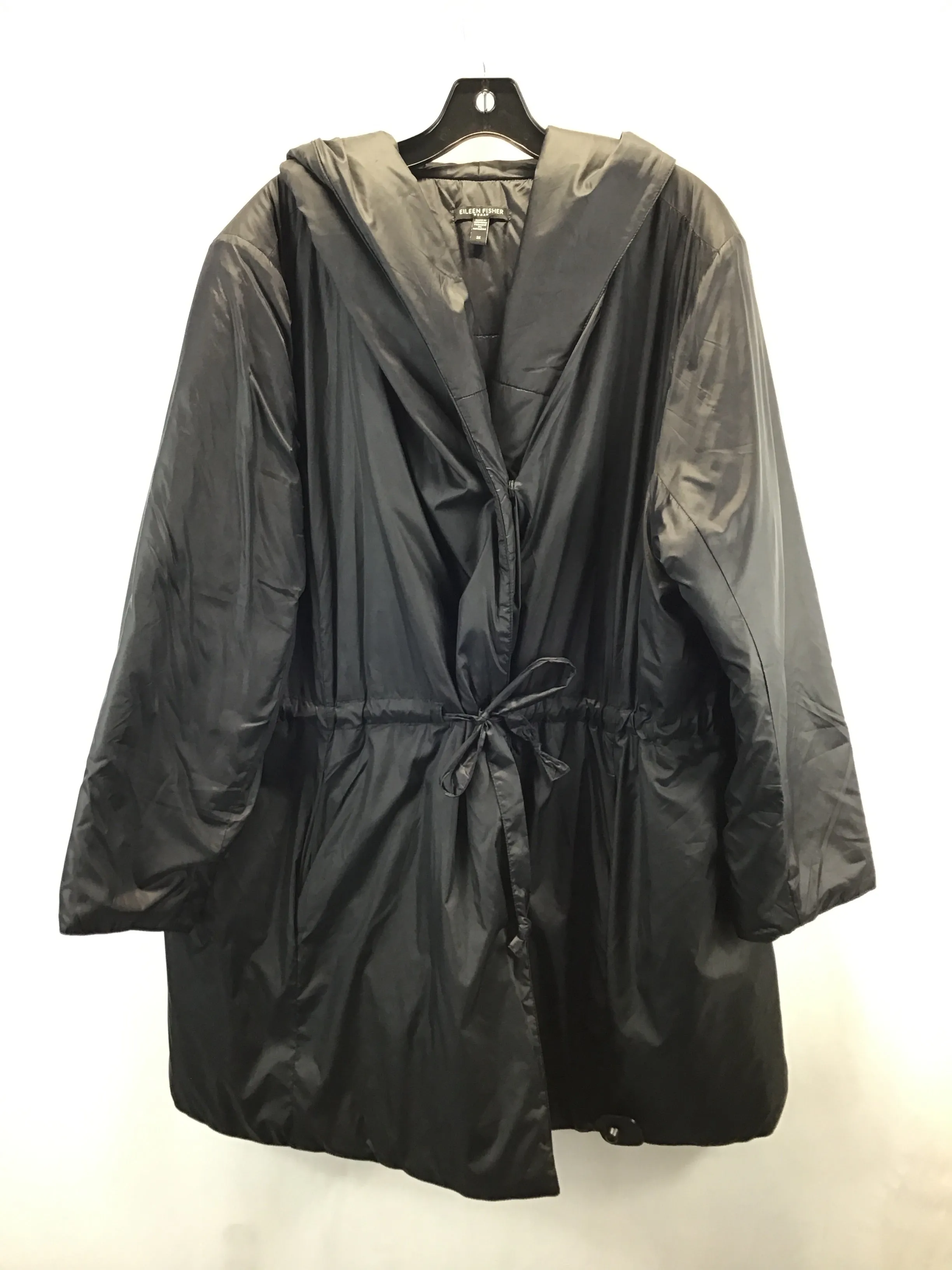 Coat Other By Eileen Fisher In Black, Size: 2x