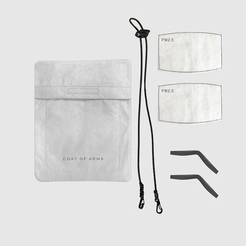 Cordura Hexagon Ripstop Face Mask - Black