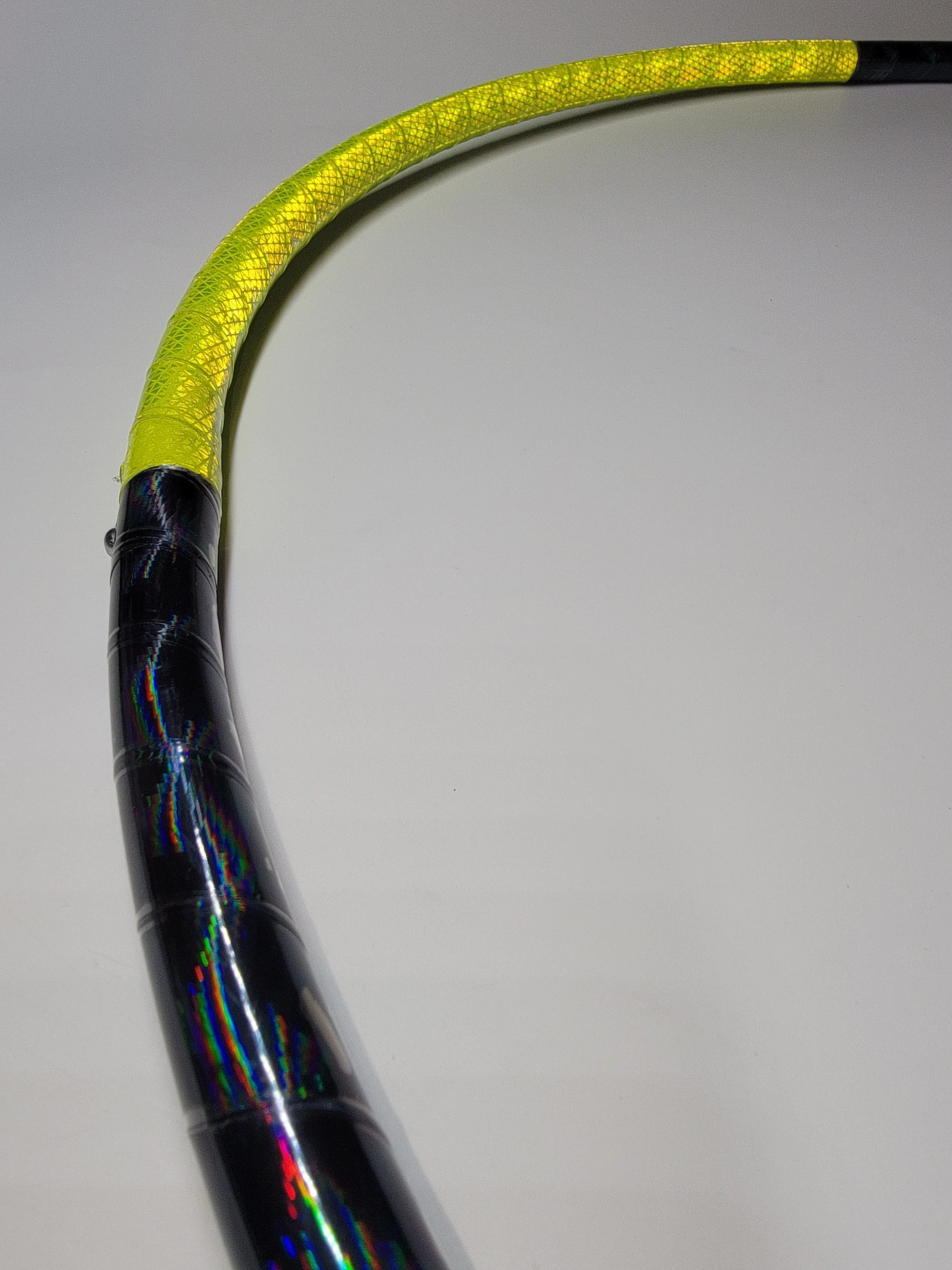 @Cosmic_hulahoes 4 Piece Sectional Reflective Taped sponsee Hoop