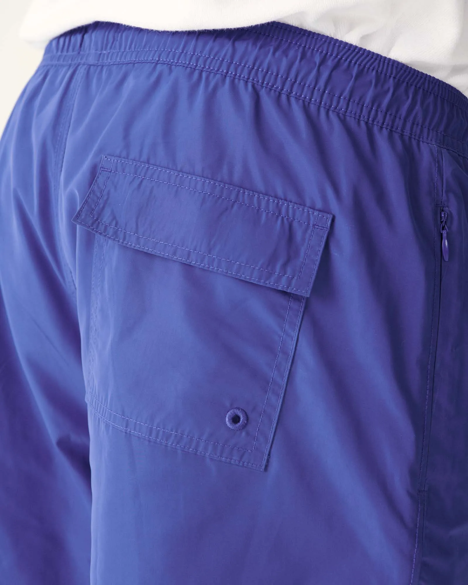 Dark denim Biarritz swim shorts