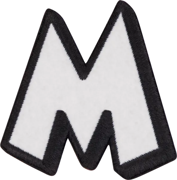 Disney Mickey Mouse Letter Patch