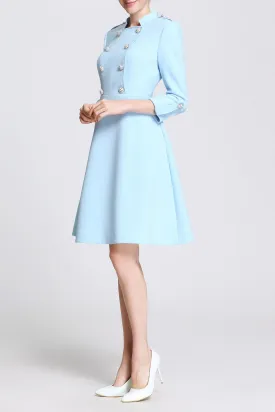 DL English Double Breasted Dona Dress