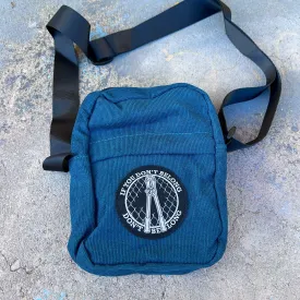 Double Outlines Side Bag (blue)