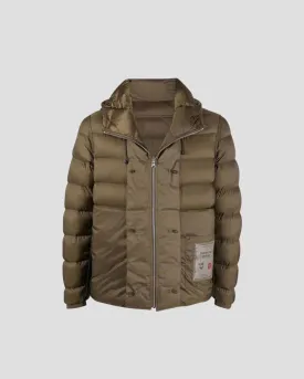 DOWN LINER JACKET WITH POCKETS - OLIVE