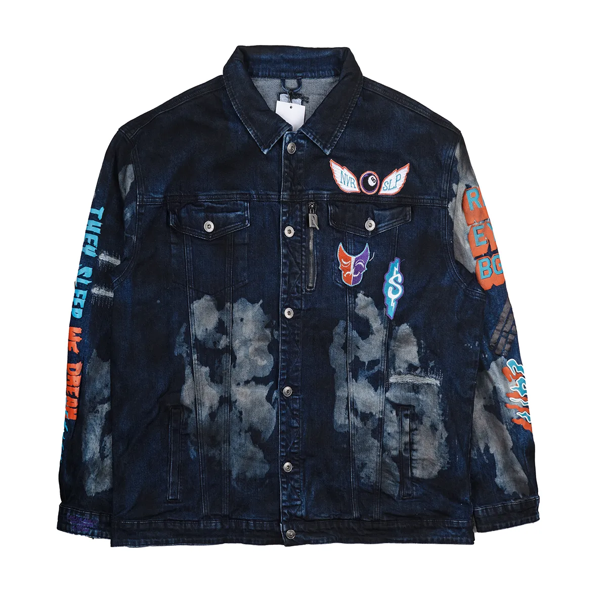 DREAMLAND DENIM JACKET DARK STONE WASH D2208O0707BT