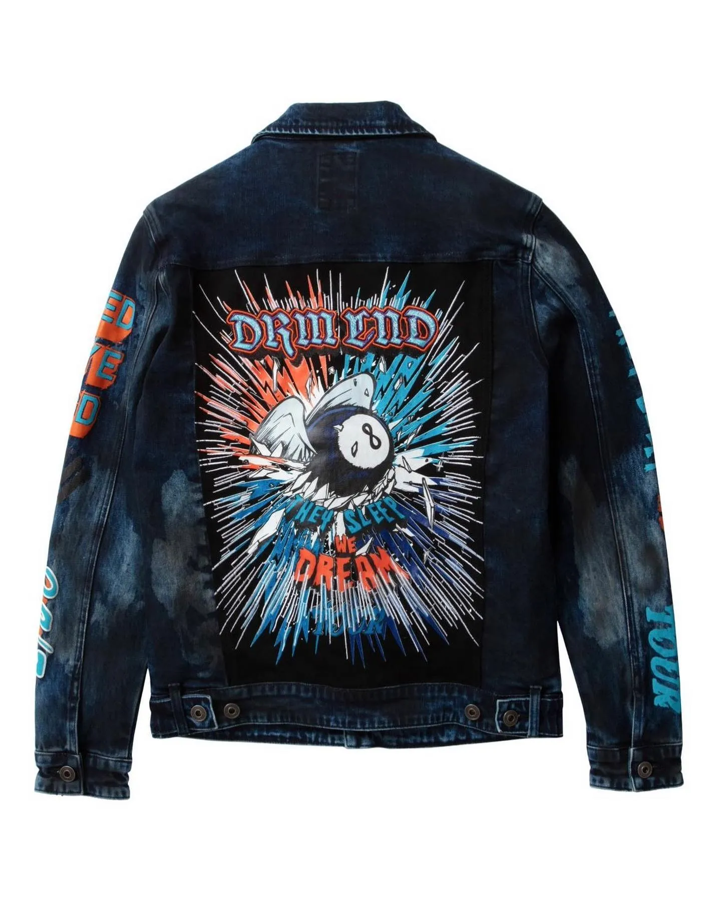 DREAMLAND DENIM JACKET DARK STONE WASH D2208O0707BT