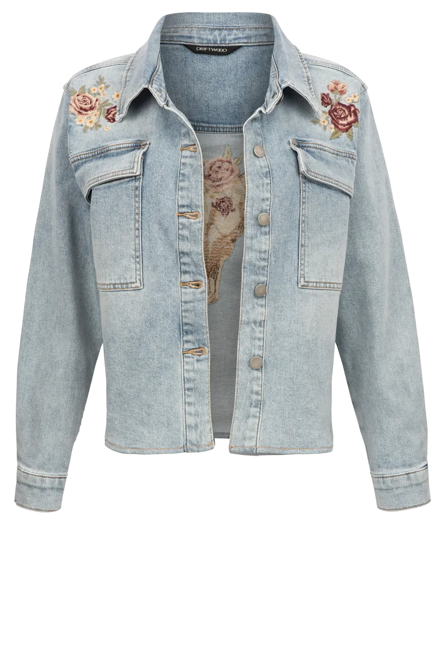 Driftwood Mesa Rose Shirt Jacket
