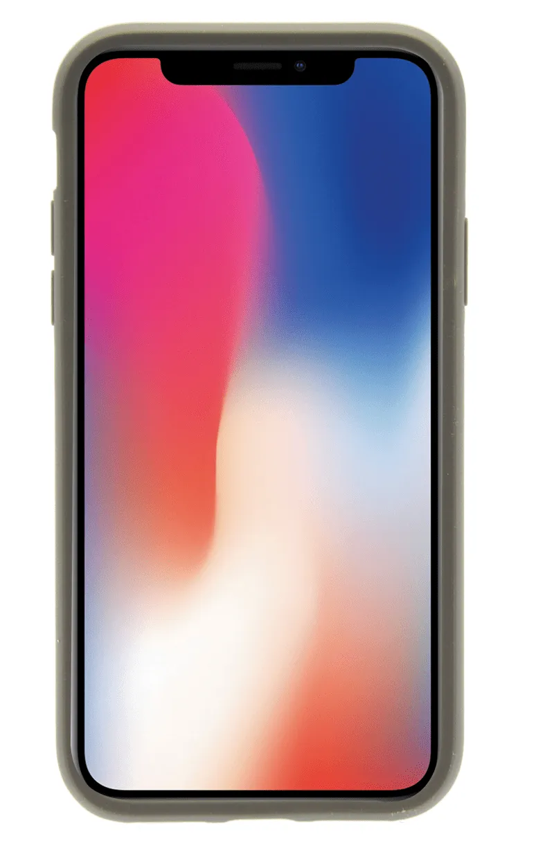 DUAL LAYER PROTECTIVE CASE - IPHONE X (GREY)