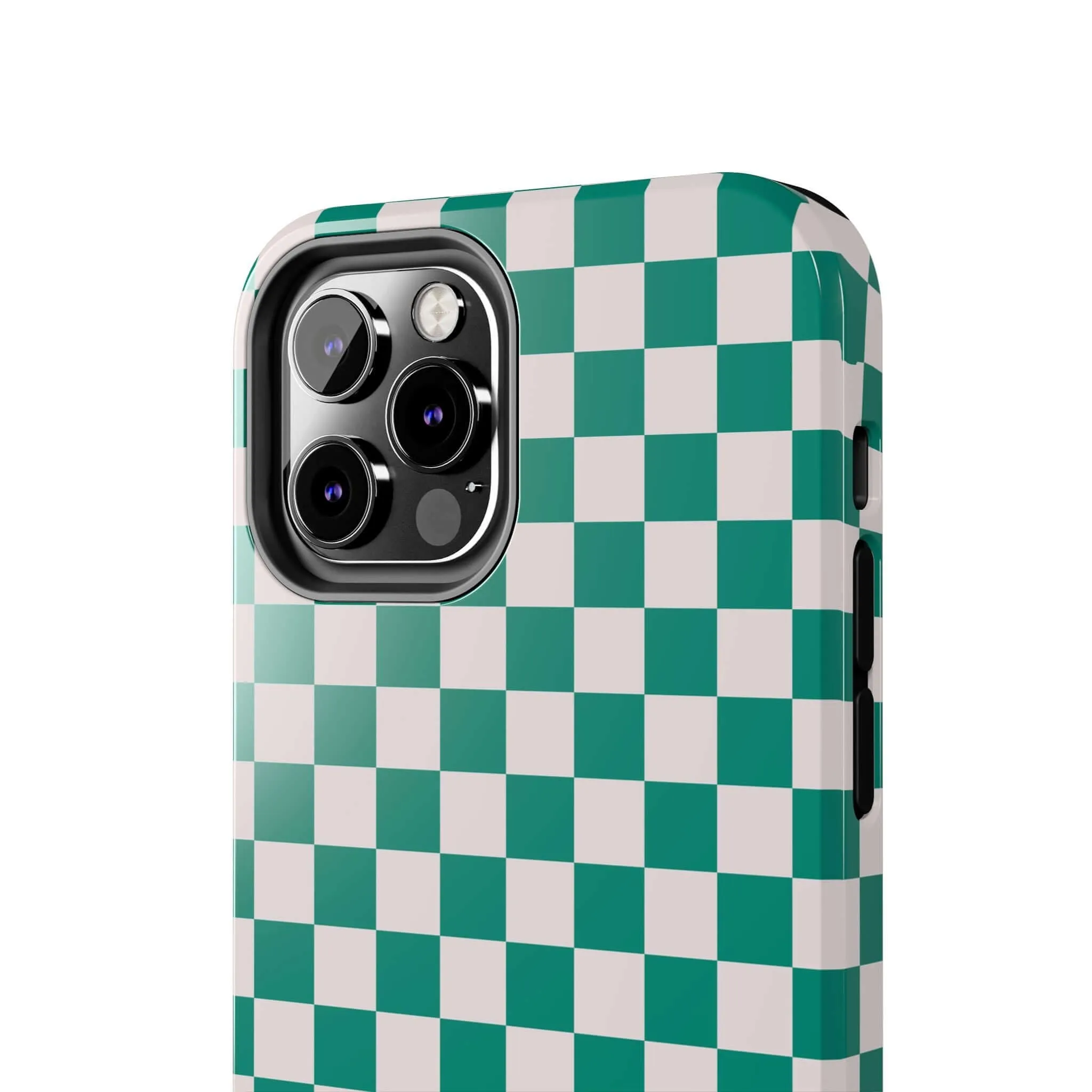 Effortlessly Chic | Green Checkered Case