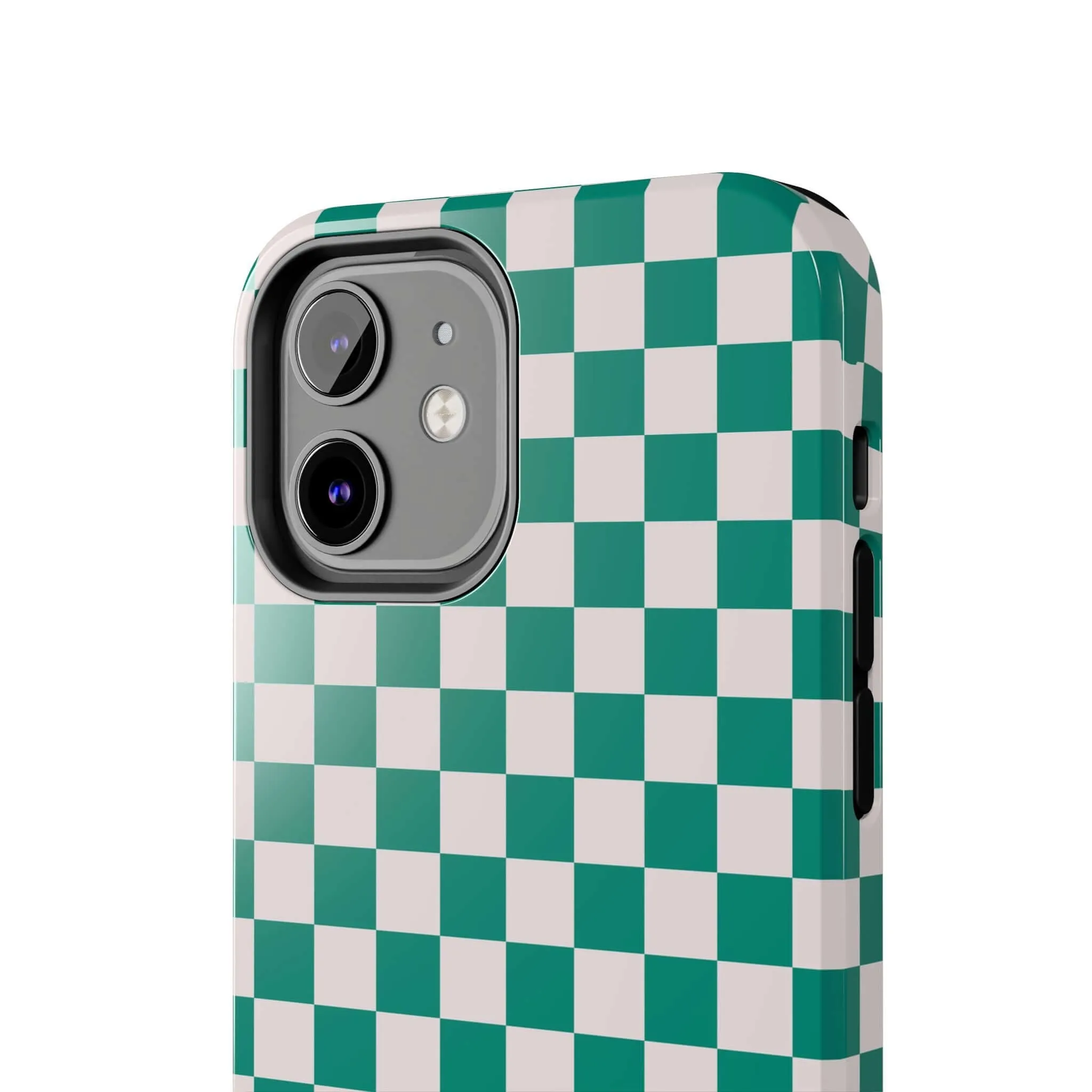 Effortlessly Chic | Green Checkered Case
