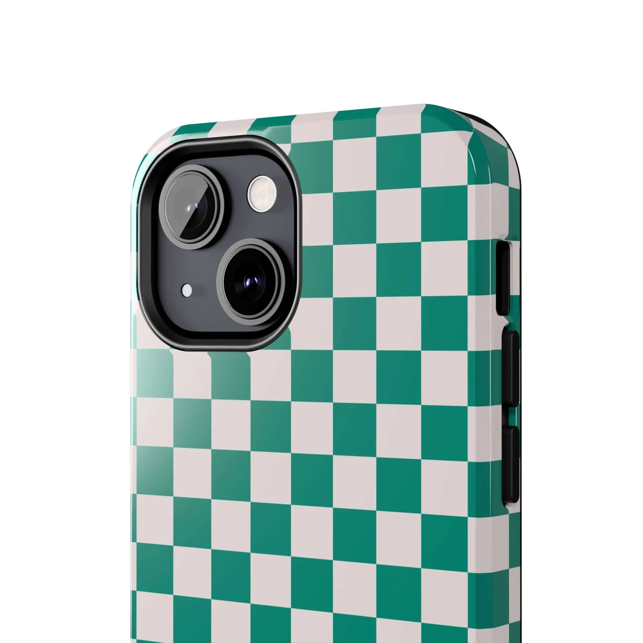 Effortlessly Chic | Green Checkered Case