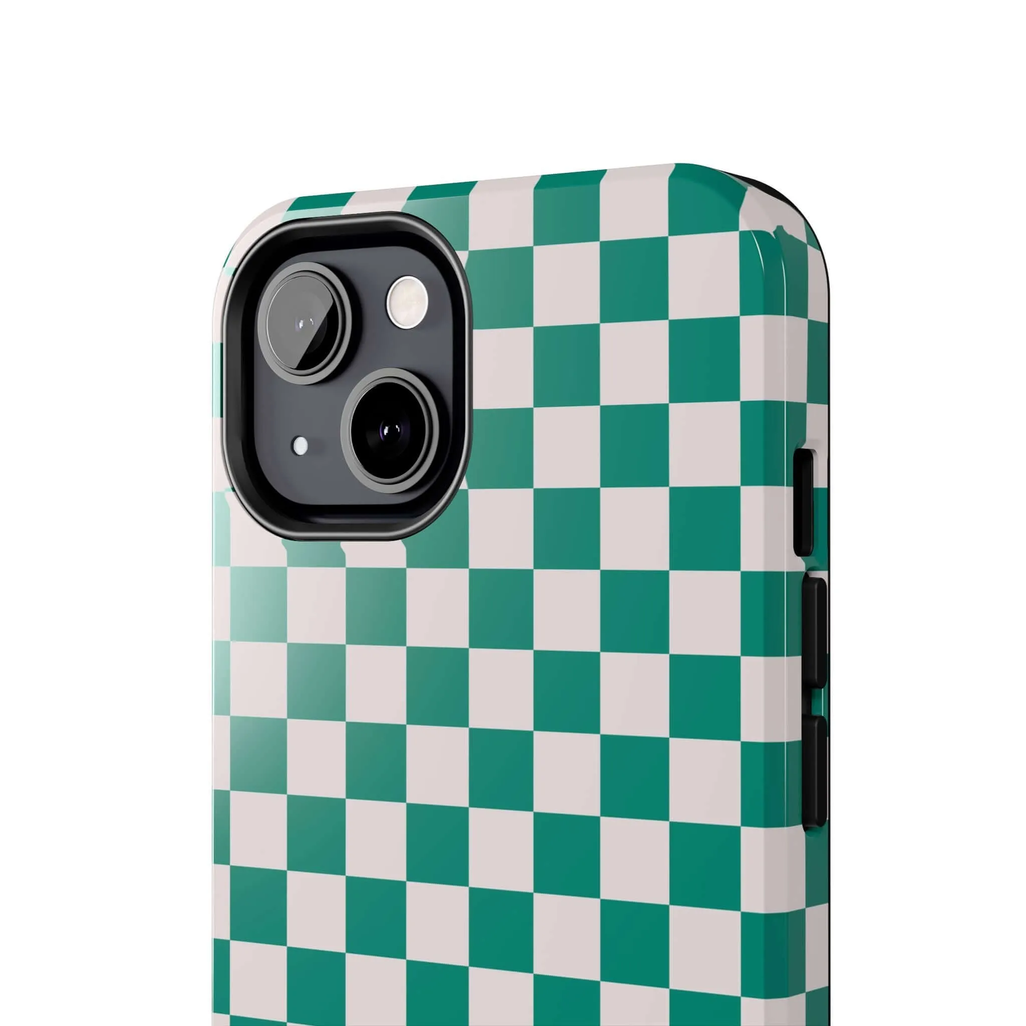 Effortlessly Chic | Green Checkered Case