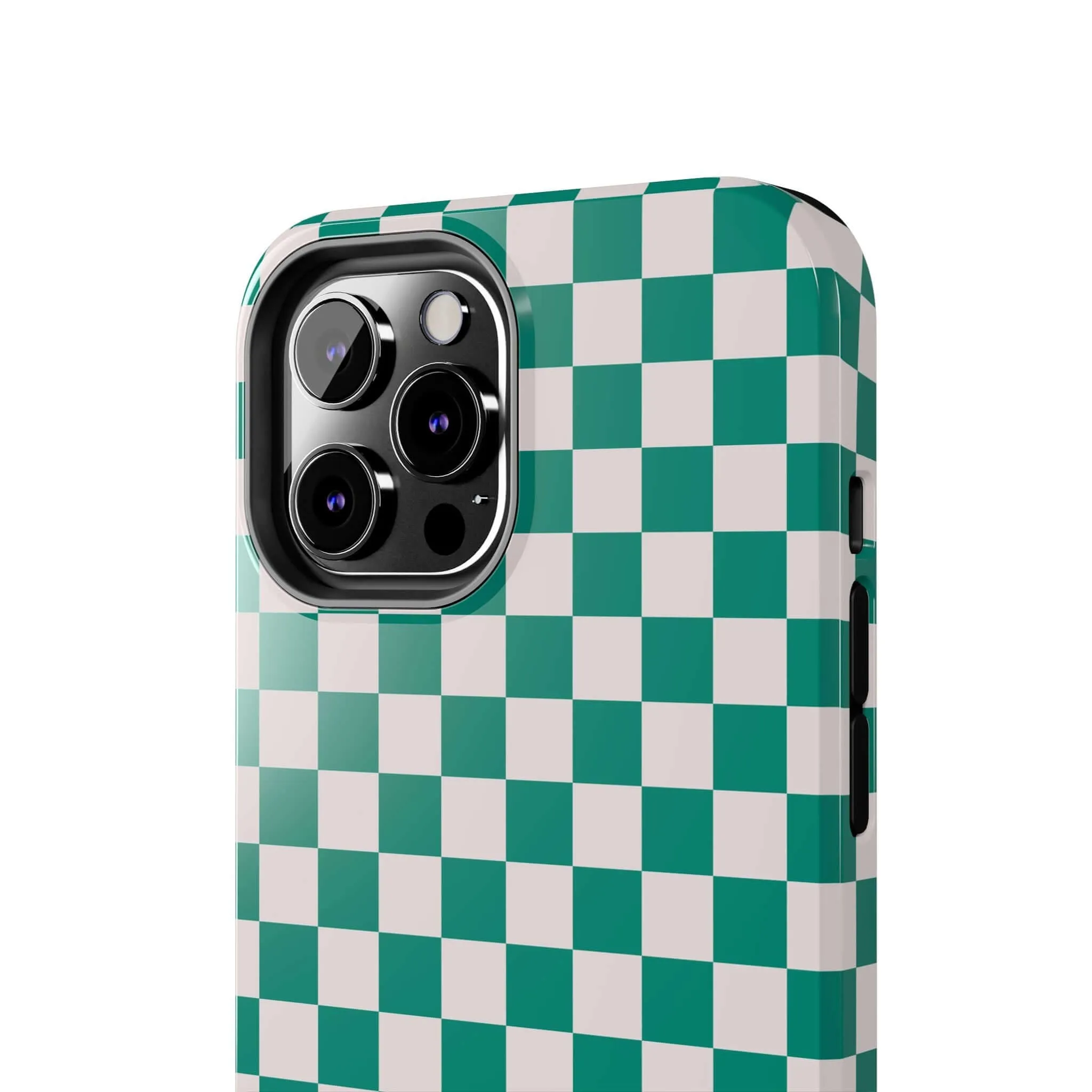 Effortlessly Chic | Green Checkered Case