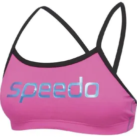 ENDURANCE  CROP SET PINK/BLK SPEEDO