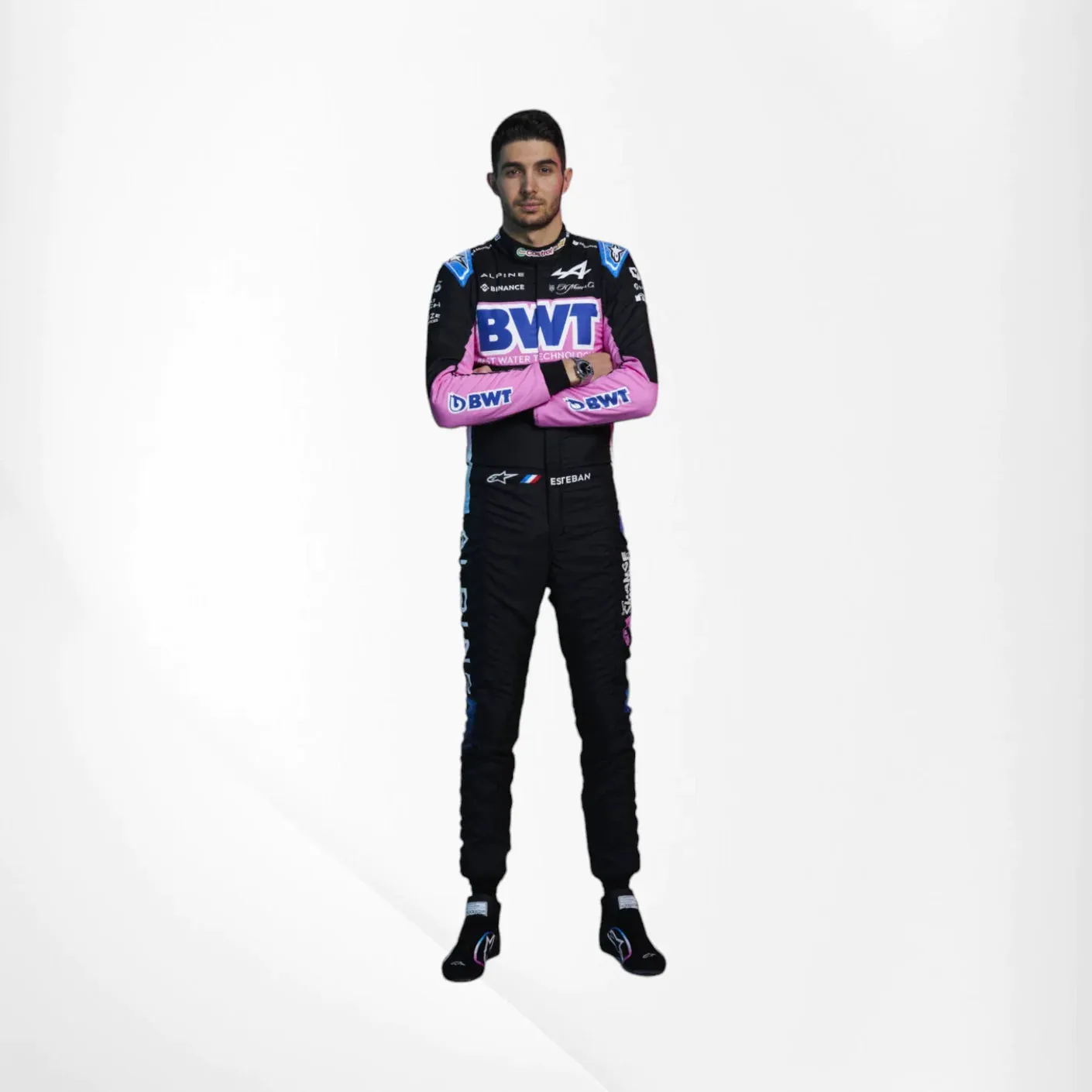 Esteban Ocon 2024 Alpine F1 Team BWT Race Suit