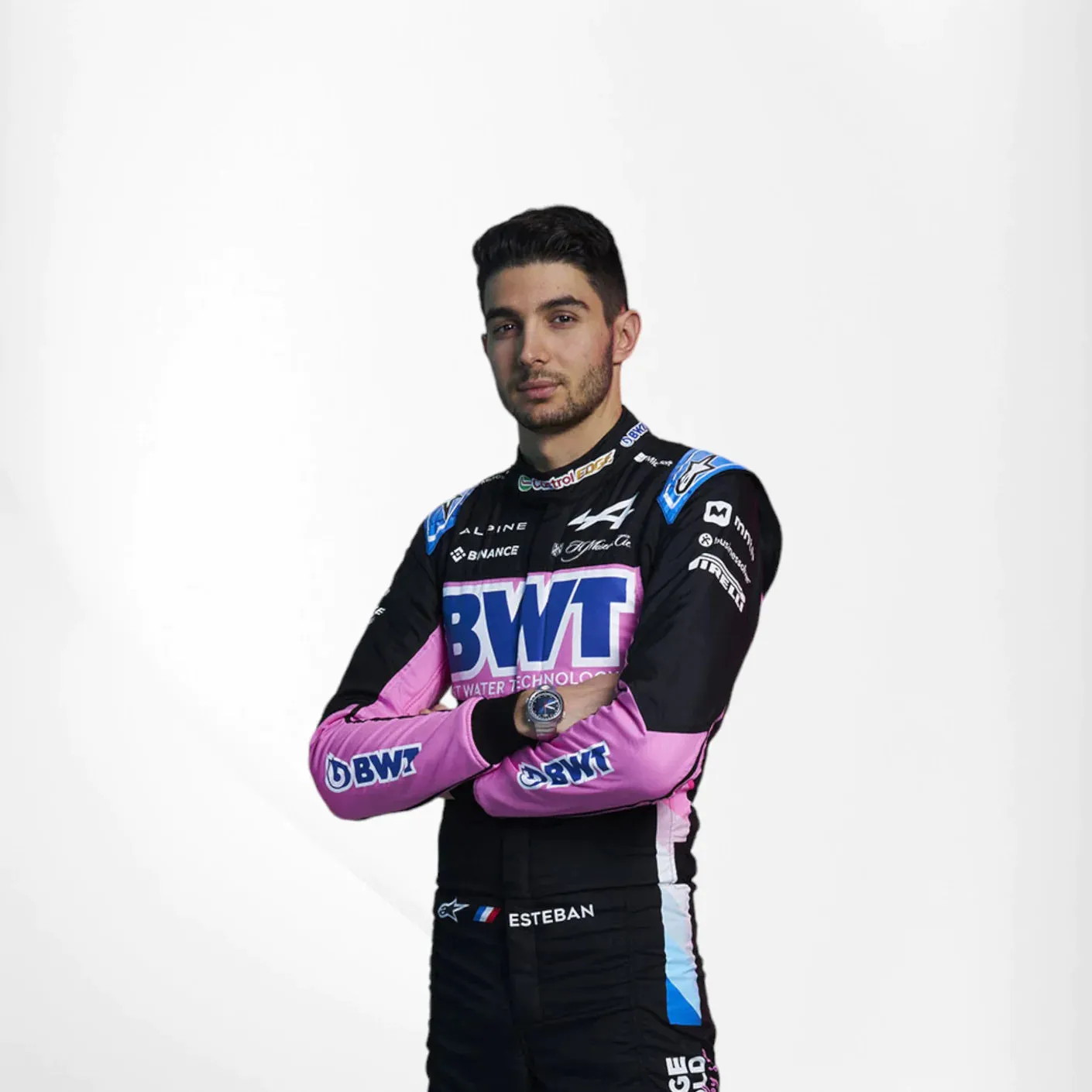 Esteban Ocon 2024 Alpine F1 Team BWT Race Suit