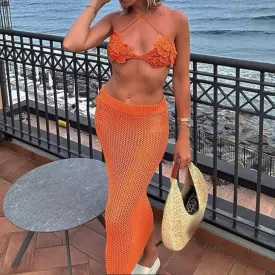 Flora Crochet Co ord Set