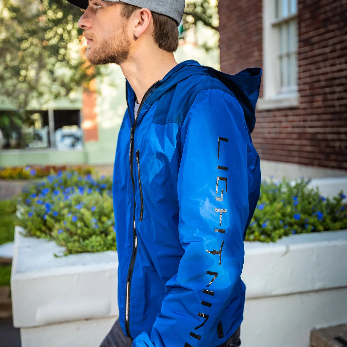 Ford F-150 Lightning Men's Reflective Hooded Jacket
